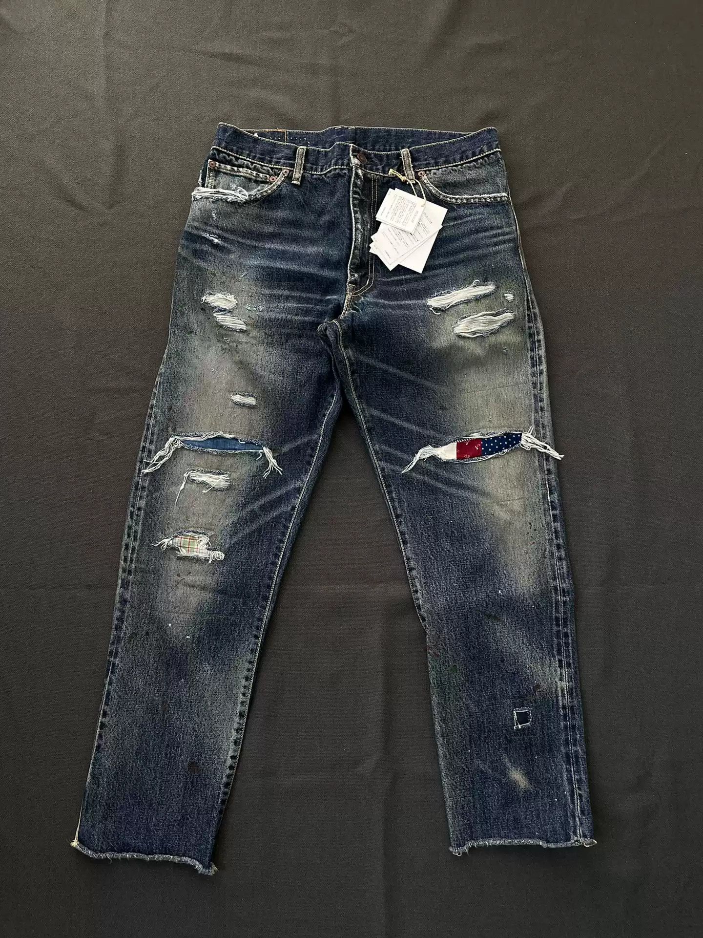 Visvim VISVIM SS JOURNEYMAN PANTS TACKED CRASH 21AW | Grailed