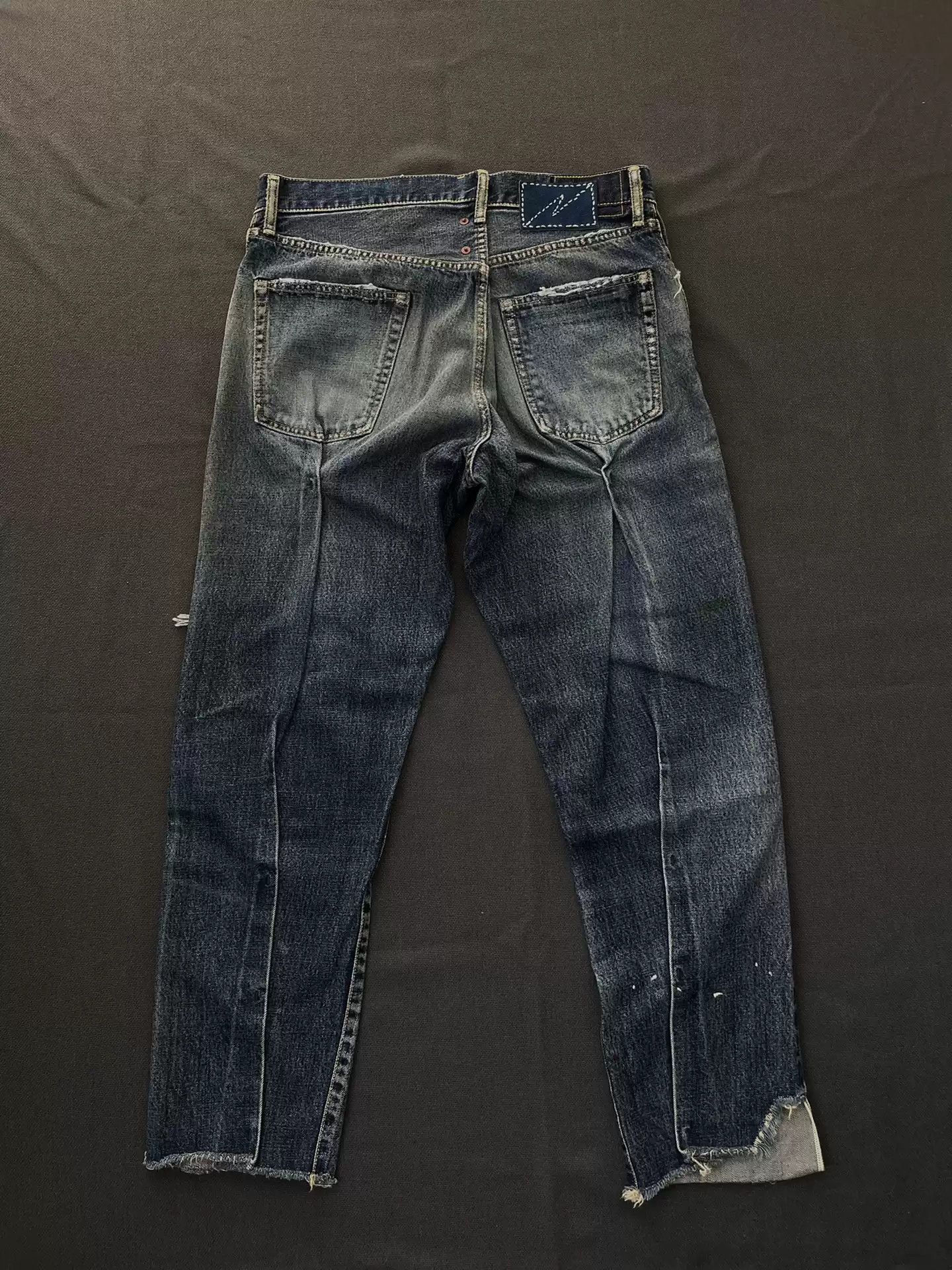 VISVIM SS JOURNEYMAN PANTS TACKED CRASH 21AW