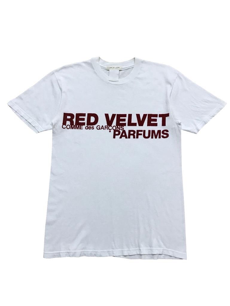 Comme des Garcons Vintage 90s Red Velvet Tshirt Size US M / EU 48-50 / 2 - 2 Thumbnail
