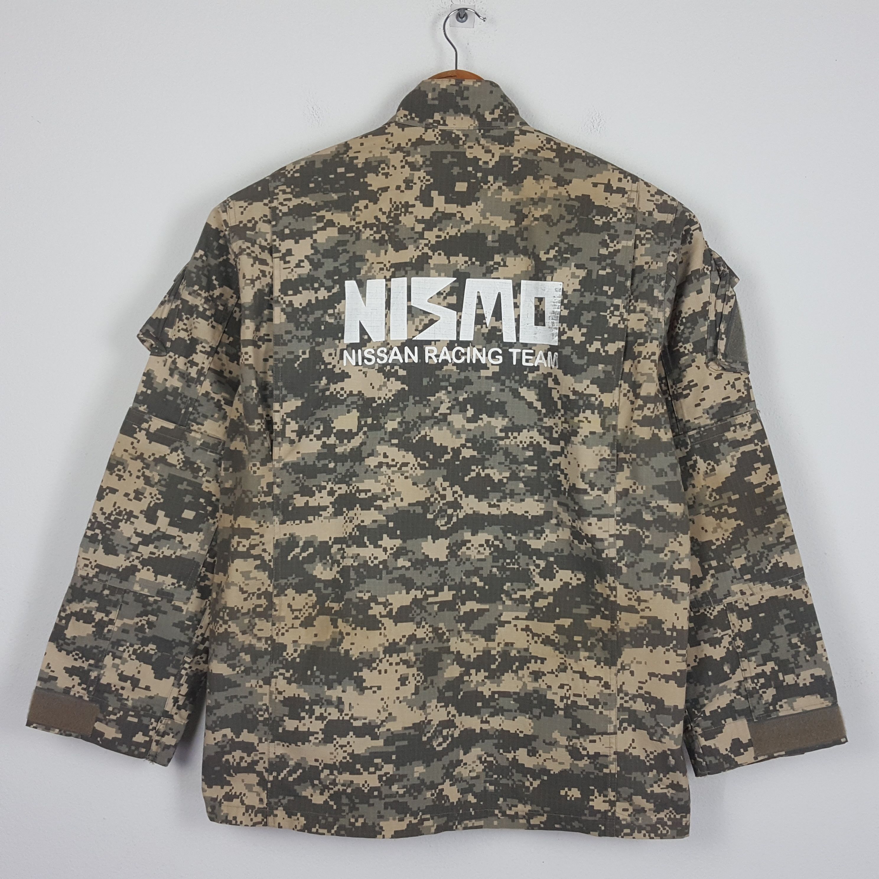 Japanese Brand × Vintage Vintage NISMO NISSAN RACING TEAM custom bombers camo jacket Size US L / EU 52-54 / 3 - 1 Thumbnail
