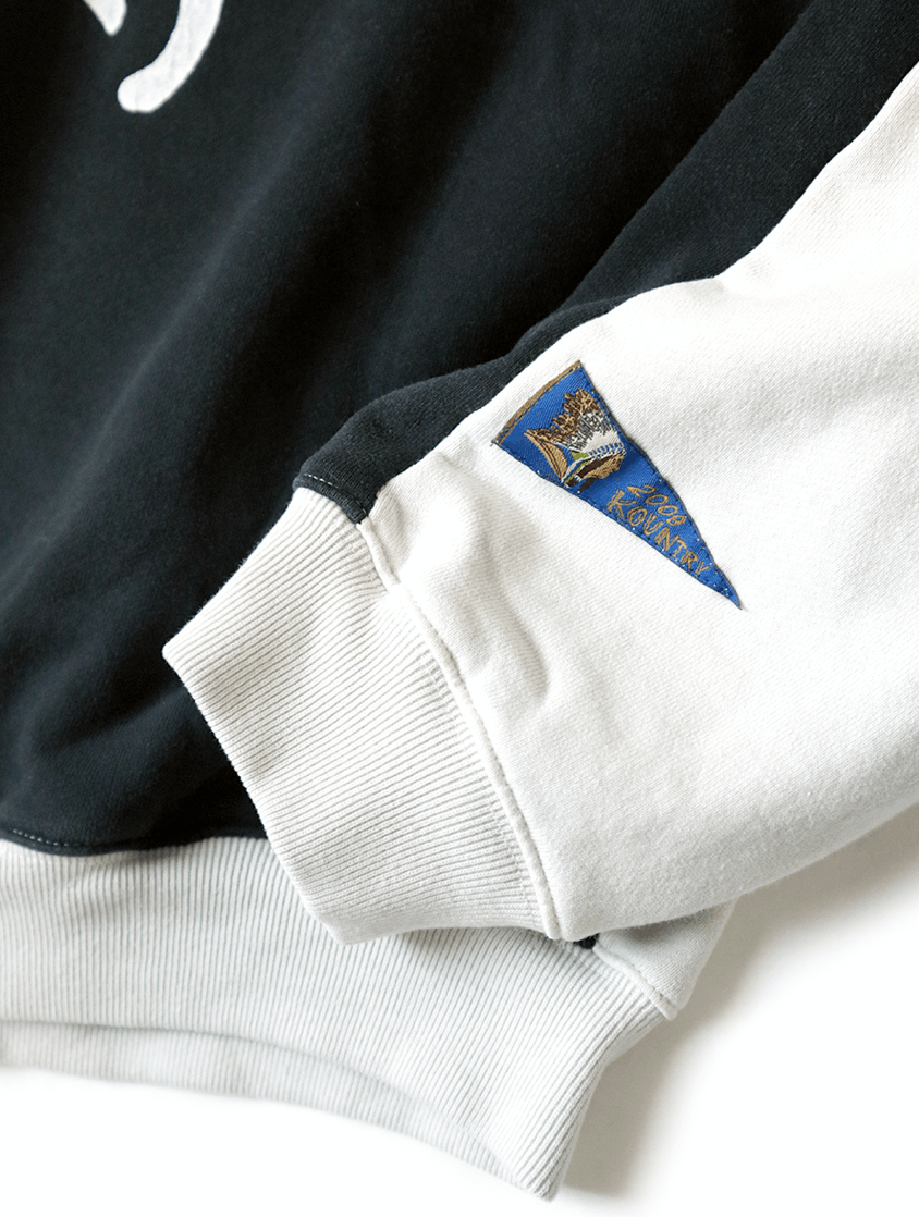 Kapital × Kapital Kountry KAPITAL KOUNTRY Fleece 2TONE BIG sweatshirt (BONE pt) Size US L / EU 52-54 / 3 - 4 Thumbnail