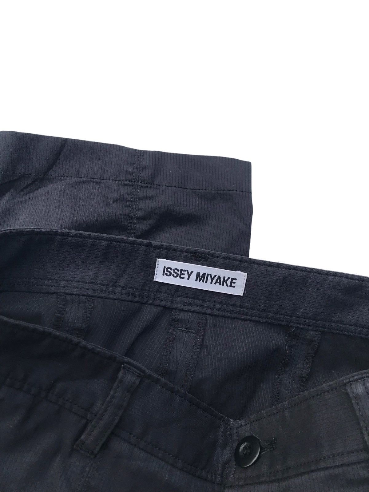 Issey Miyake Issey Miyake 3 Quarter Black Nylon Pants Size US 28 / EU 44 - 3 Thumbnail