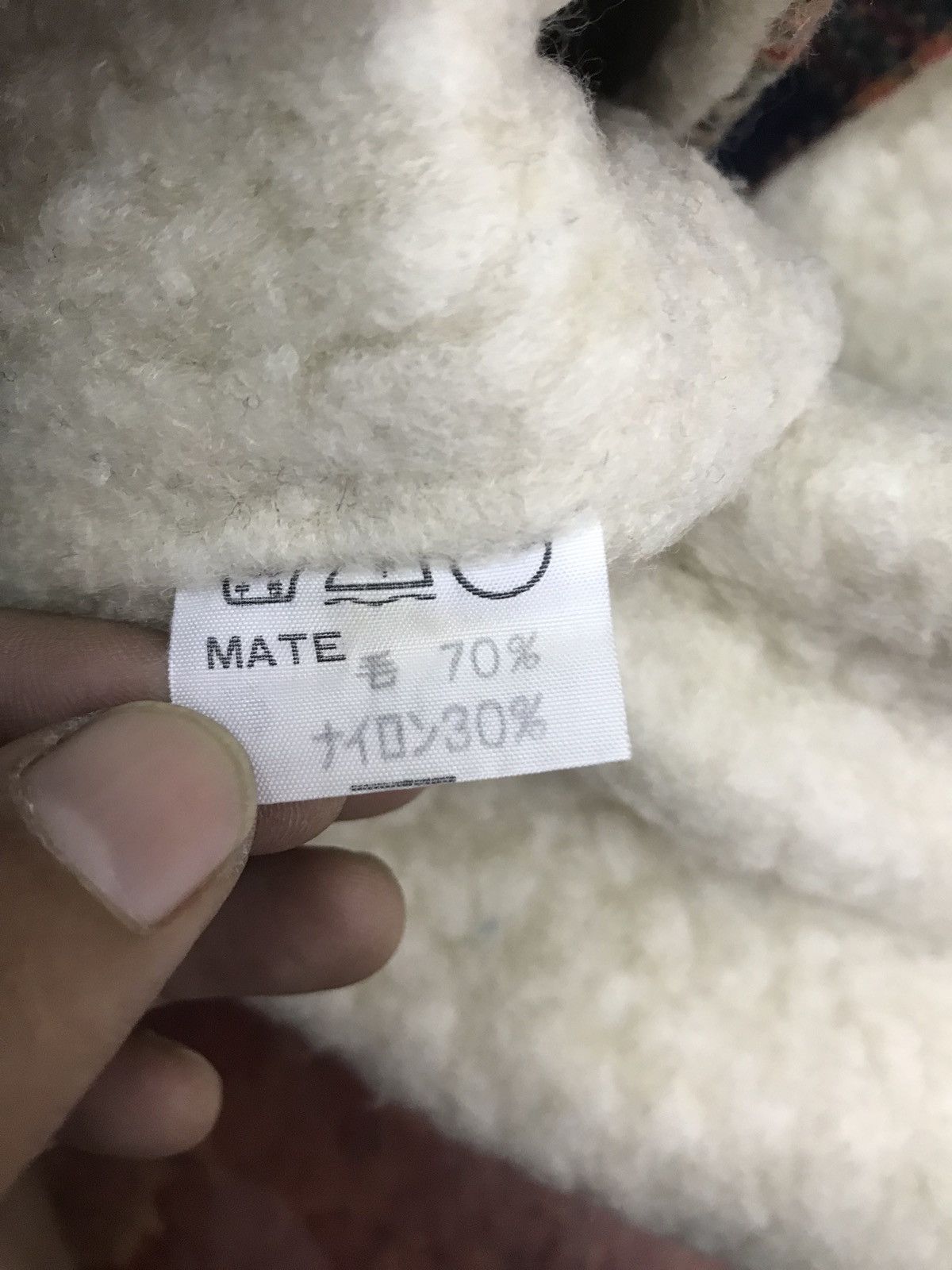 Japanese Brand Japanese Brand Big Sunday Winter Wool Plaid Shirt Size US S / EU 44-46 / 1 - 7 Thumbnail