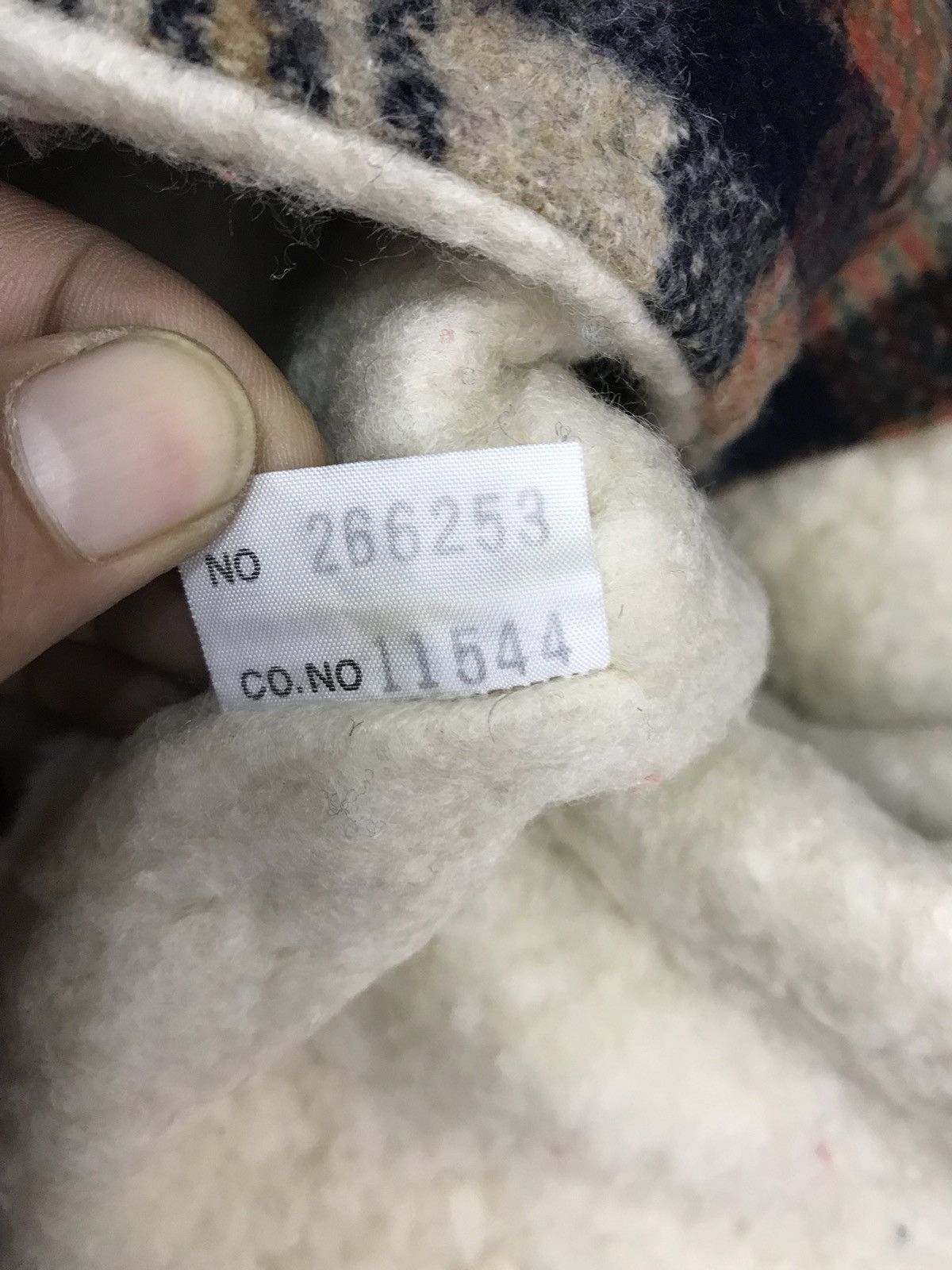 Japanese Brand Japanese Brand Big Sunday Winter Wool Plaid Shirt Size US S / EU 44-46 / 1 - 6 Thumbnail