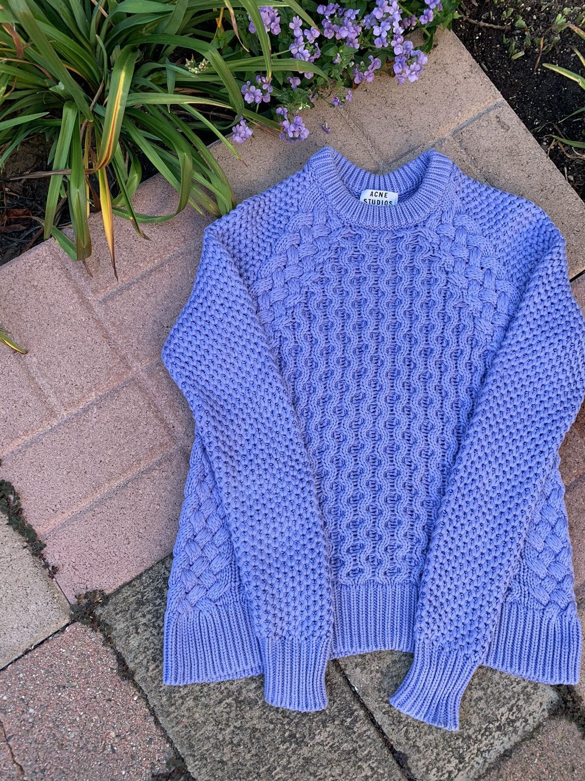 image of Grail Acne Studios Chunky Knit Sweater, Men's (Size Small)