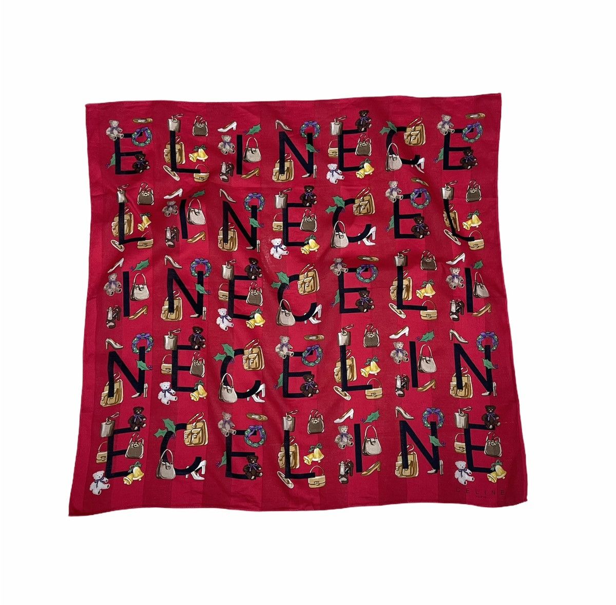 Celine 4 pcs LUXURY CELINE BANDANA / HANDKERCHIEF Size ONE SIZE - 2 Thumbnail