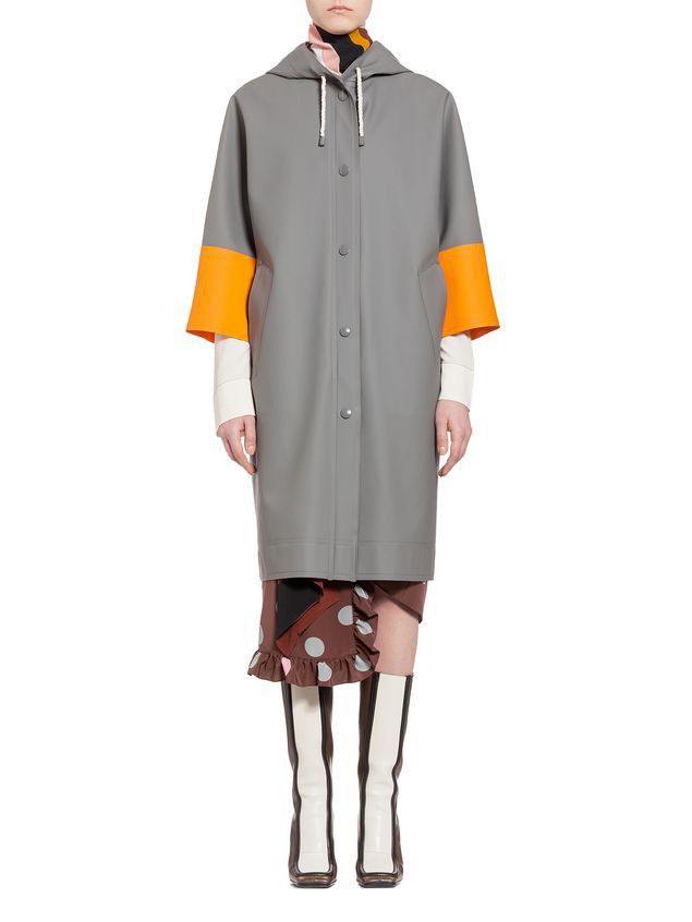 Marni !DS! Marni X Stutterheim Shortsleeve Hooded Raincoat Size US L / EU 52-54 / 3 - 2 Thumbnail