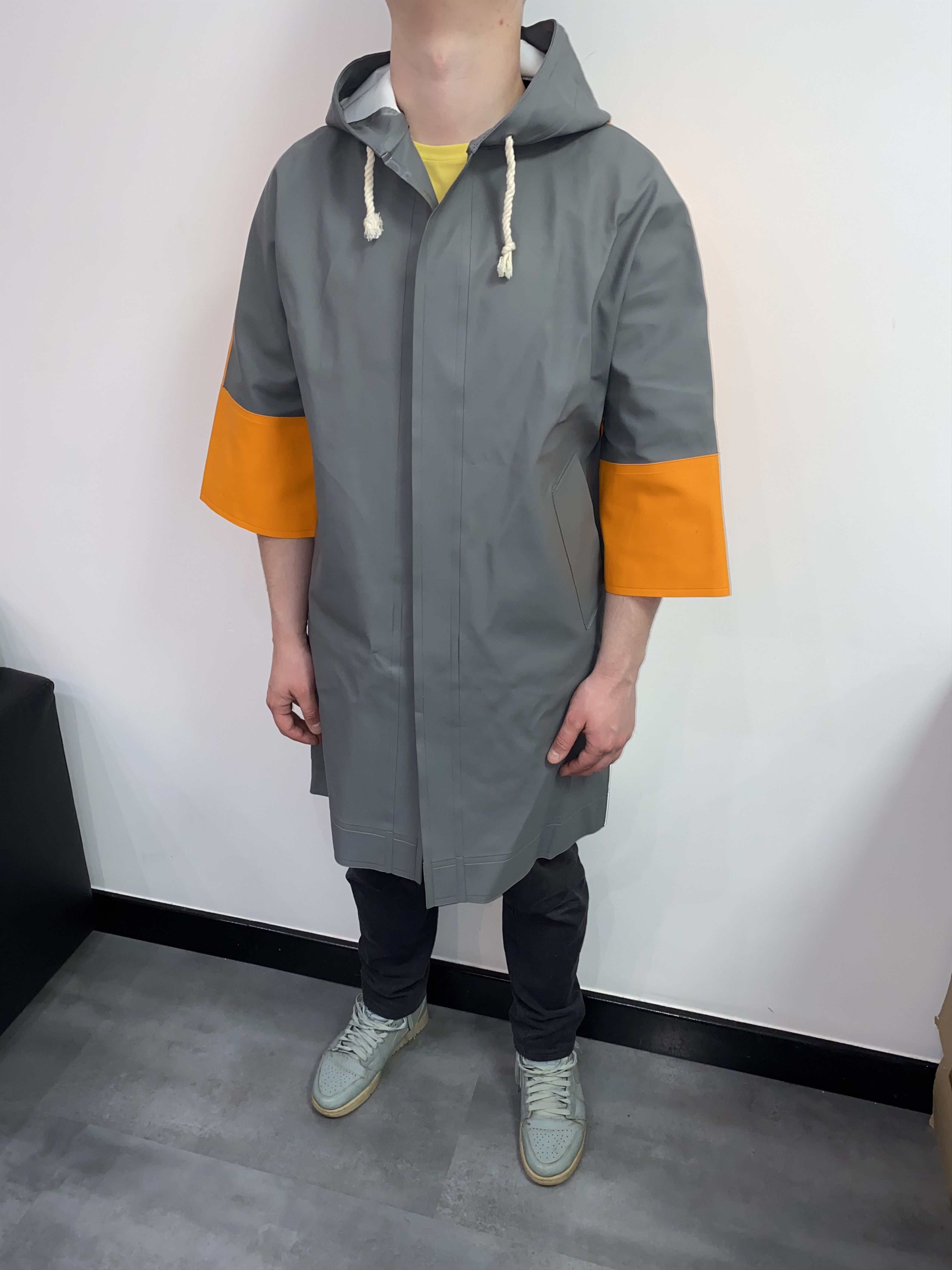 DS! Marni X Stutterheim Shortsleeve Hooded Raincoat