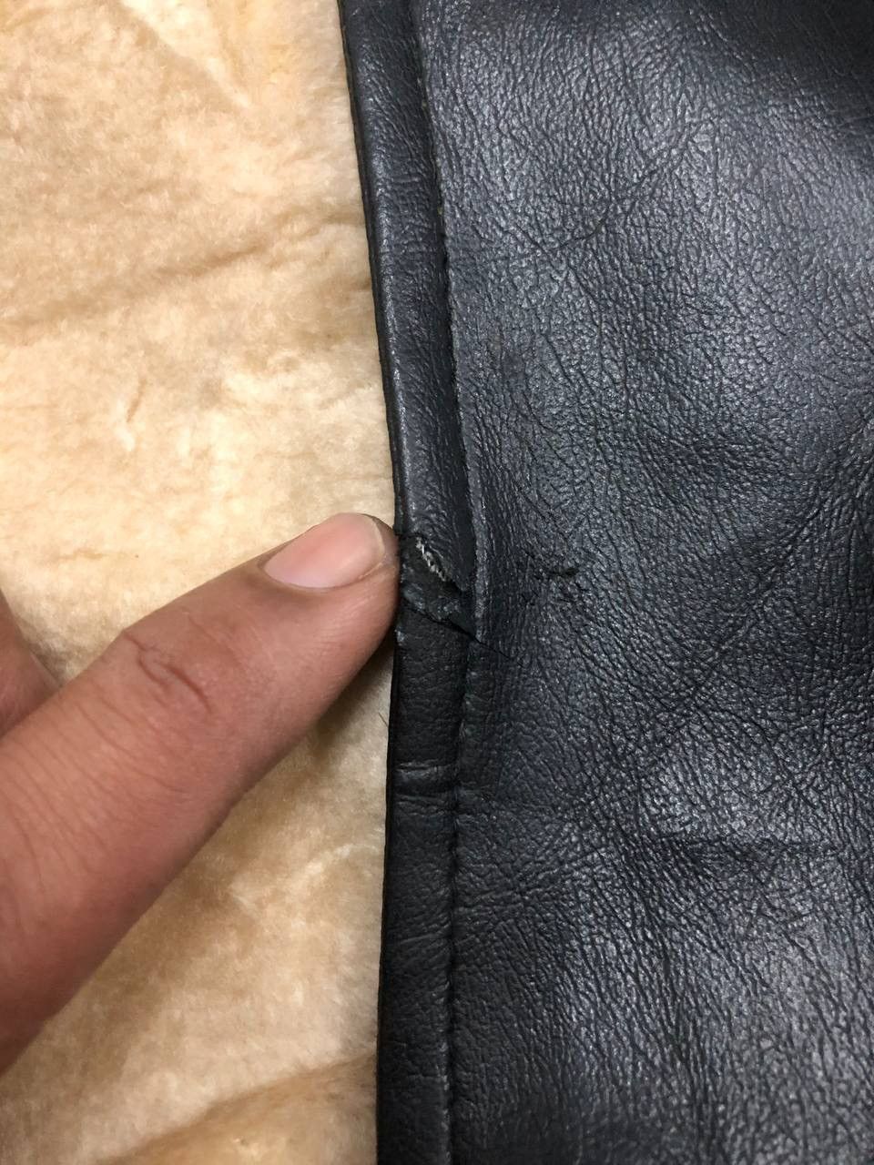 Japanese Brand × Vintage Black Leathers Vest Style Comme des garcon Size US M / EU 48-50 / 2 - 6 Thumbnail