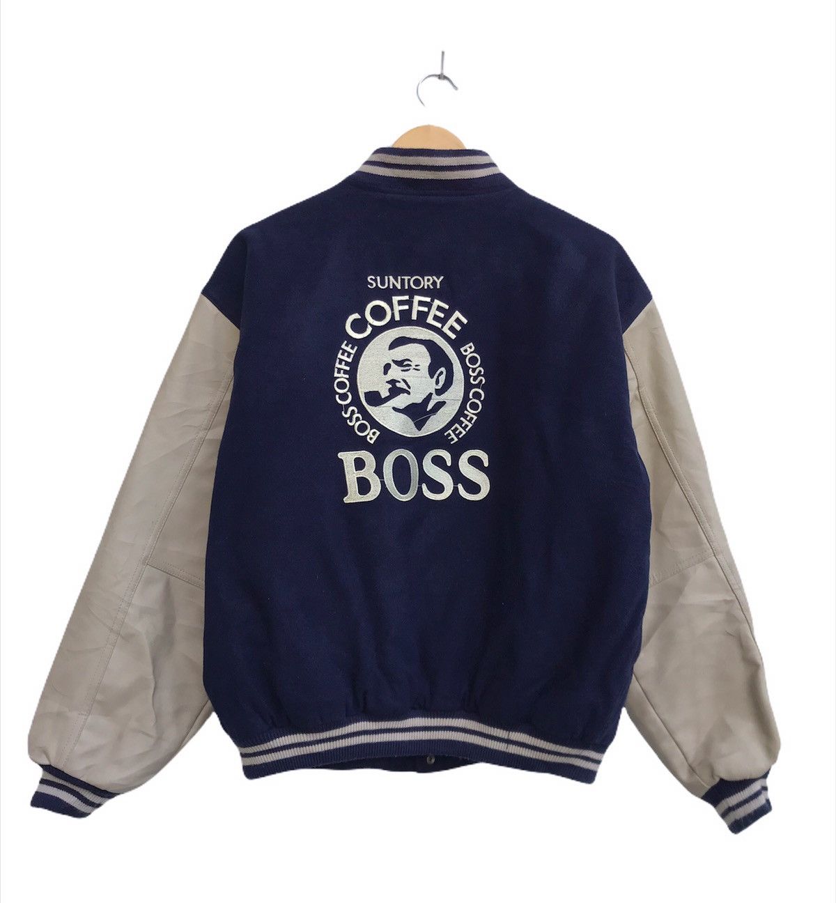 BOSS COFFEE ボスジャン スカジャン デガロゴ ブルゾンジャケット