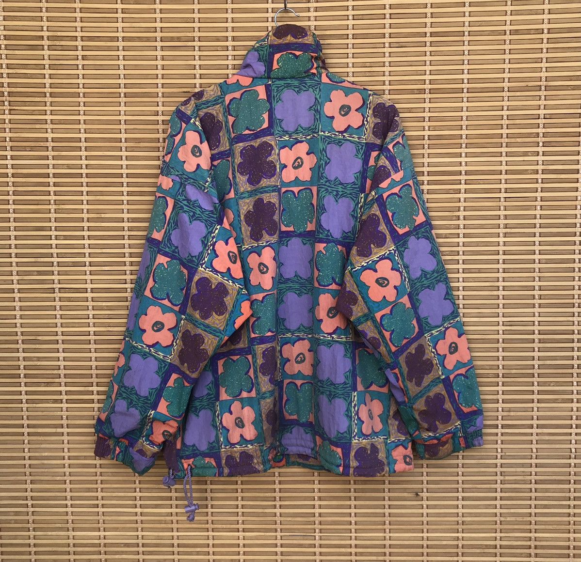 Quicksilver × Vintage Rare Quicksliver Flower anorak vintage jacket S baggy Size US S / EU 44-46 / 1 - 13 Thumbnail