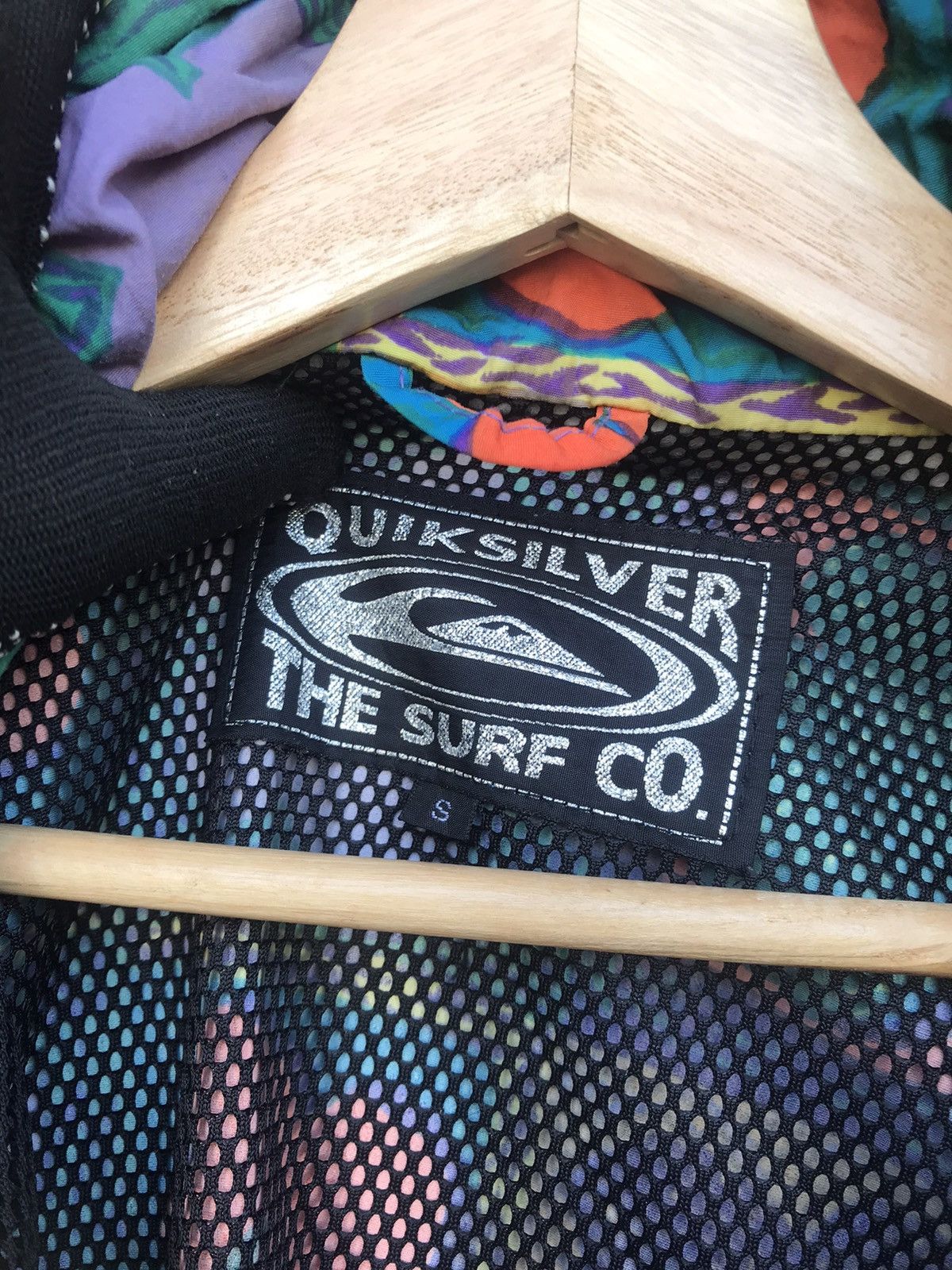 Quicksilver × Vintage Rare Quicksliver Flower anorak vintage jacket S baggy Size US S / EU 44-46 / 1 - 16 Thumbnail