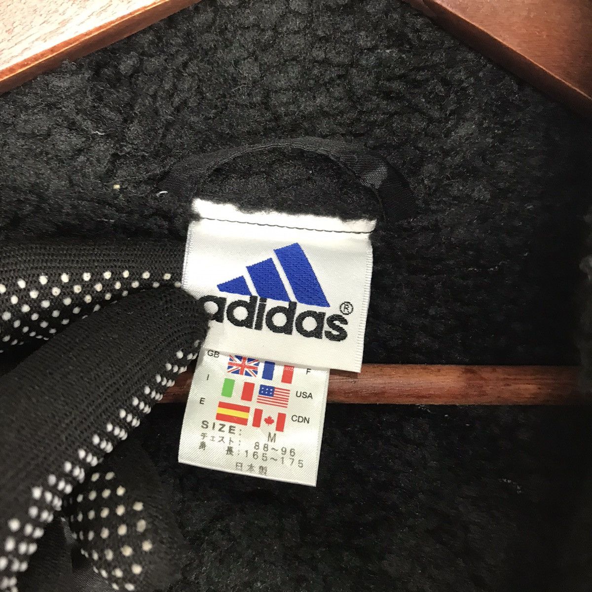 Adidas × Vintage Vintage Adidas long jacket sherpa lined scovill buttom Size US M / EU 48-50 / 2 - 9 Thumbnail