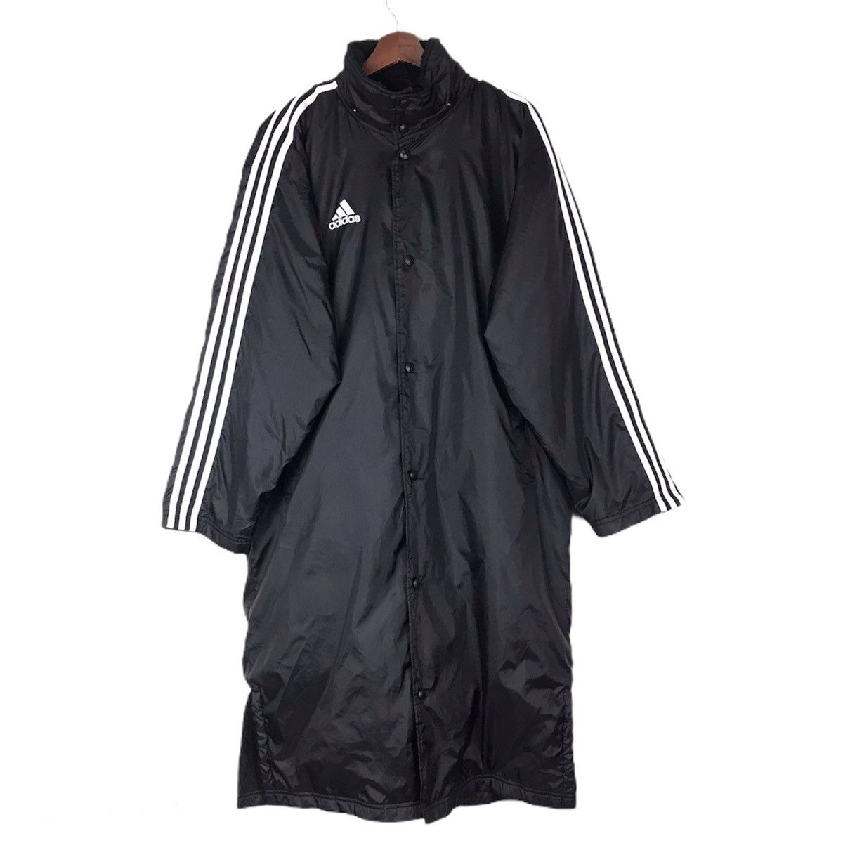 Adidas × Vintage Vintage Adidas long jacket sherpa lined scovill buttom Size US M / EU 48-50 / 2 - 1 Thumbnail