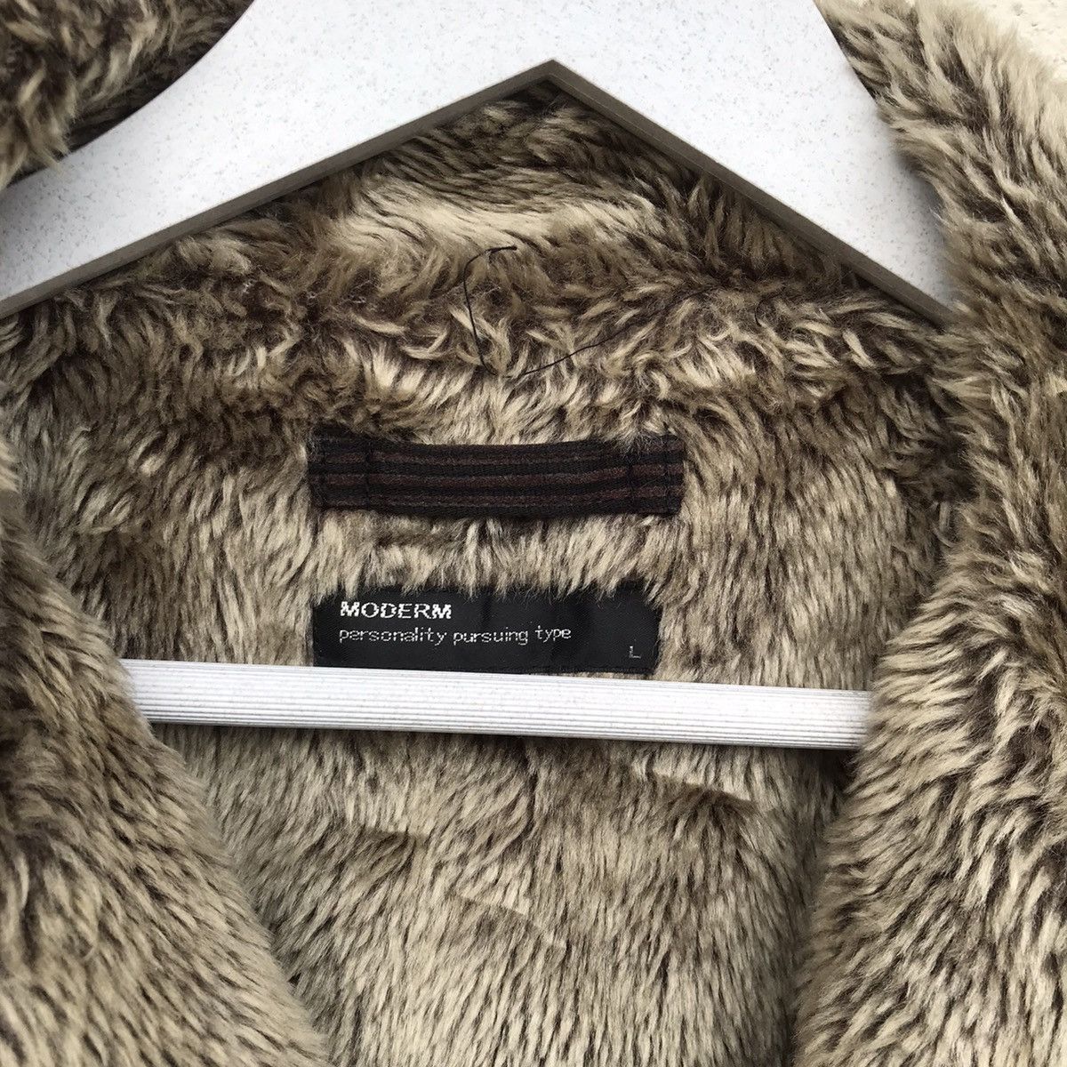 Japanese Brand Japanese brand Moderm sherpa deconstructed jacket pocket Size US L / EU 52-54 / 3 - 5 Thumbnail