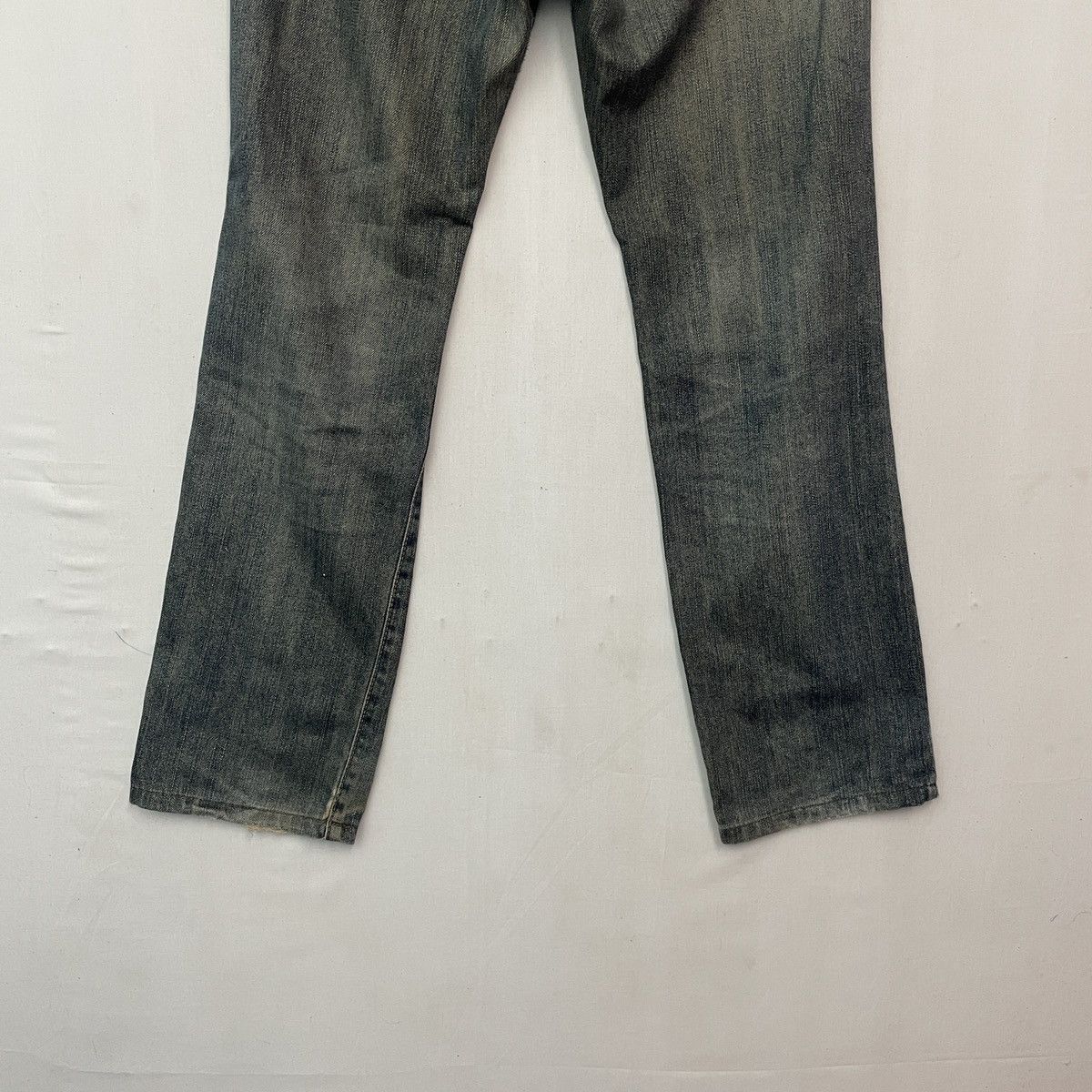 Japanese Brand Vintage Japanese Rusty Wash Denim Pants Made in Japan W29 Size US 29 - 12 Thumbnail