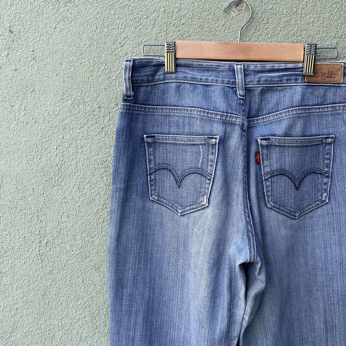 Levi's Vintage LEVI’S 560 FLARE Distress Denim Faded Pants Size US 29 - 11 Thumbnail