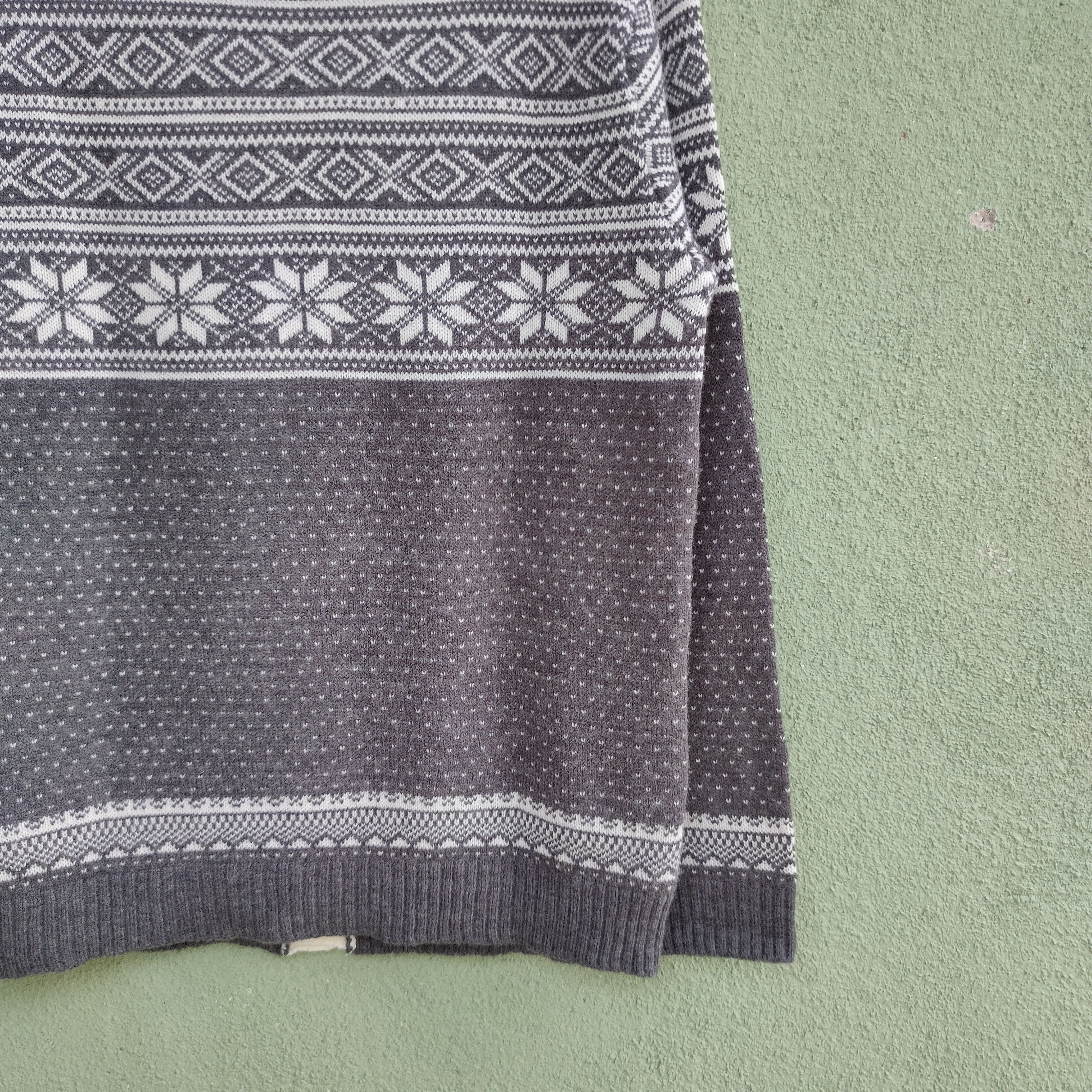 Aran Isles Knitwear Vintage MEN’S MELROSE Full Print Cardigan Knitwear Size US M / EU 48-50 / 2 - 9 Thumbnail