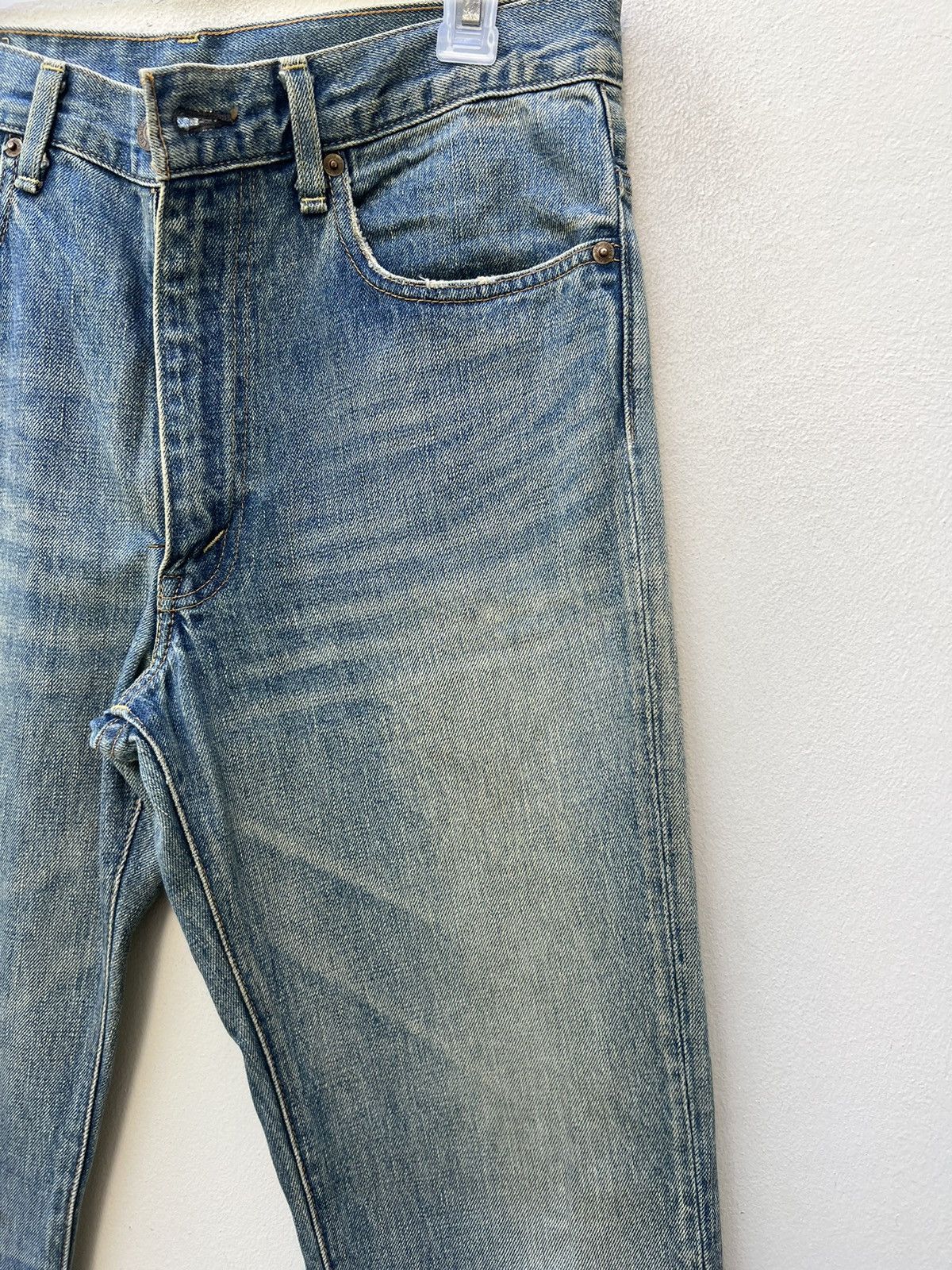 Levi's Vintage Clothing VTG 2002 LVC Levi’s 517 Big E Mud Wash Denim Flared Jeans Size US 32 / EU 48 - 11 Thumbnail