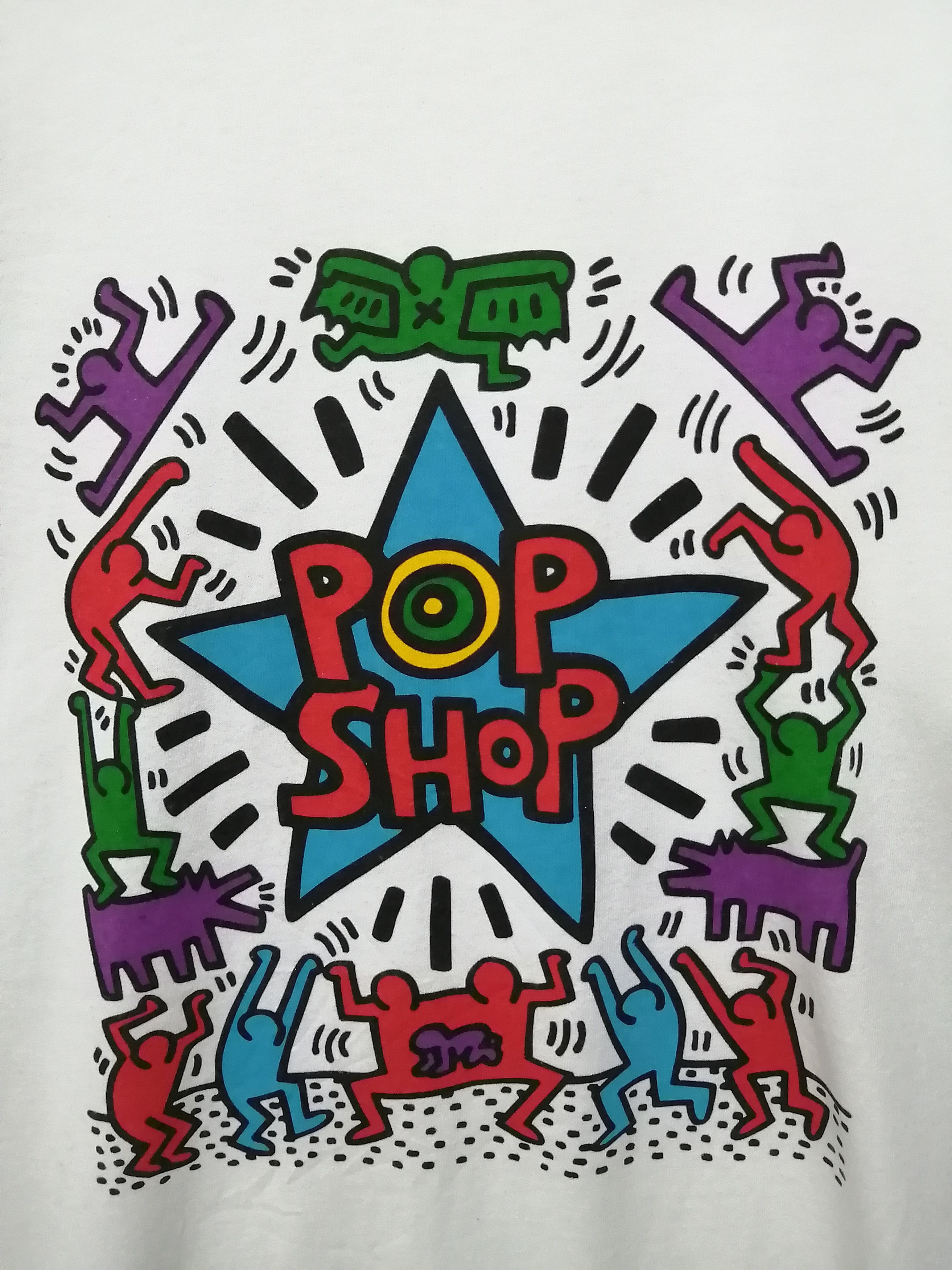 Keith Haring KEITH HARING Pop Shop T shirt Size US M / EU 48-50 / 2 - 4 Thumbnail