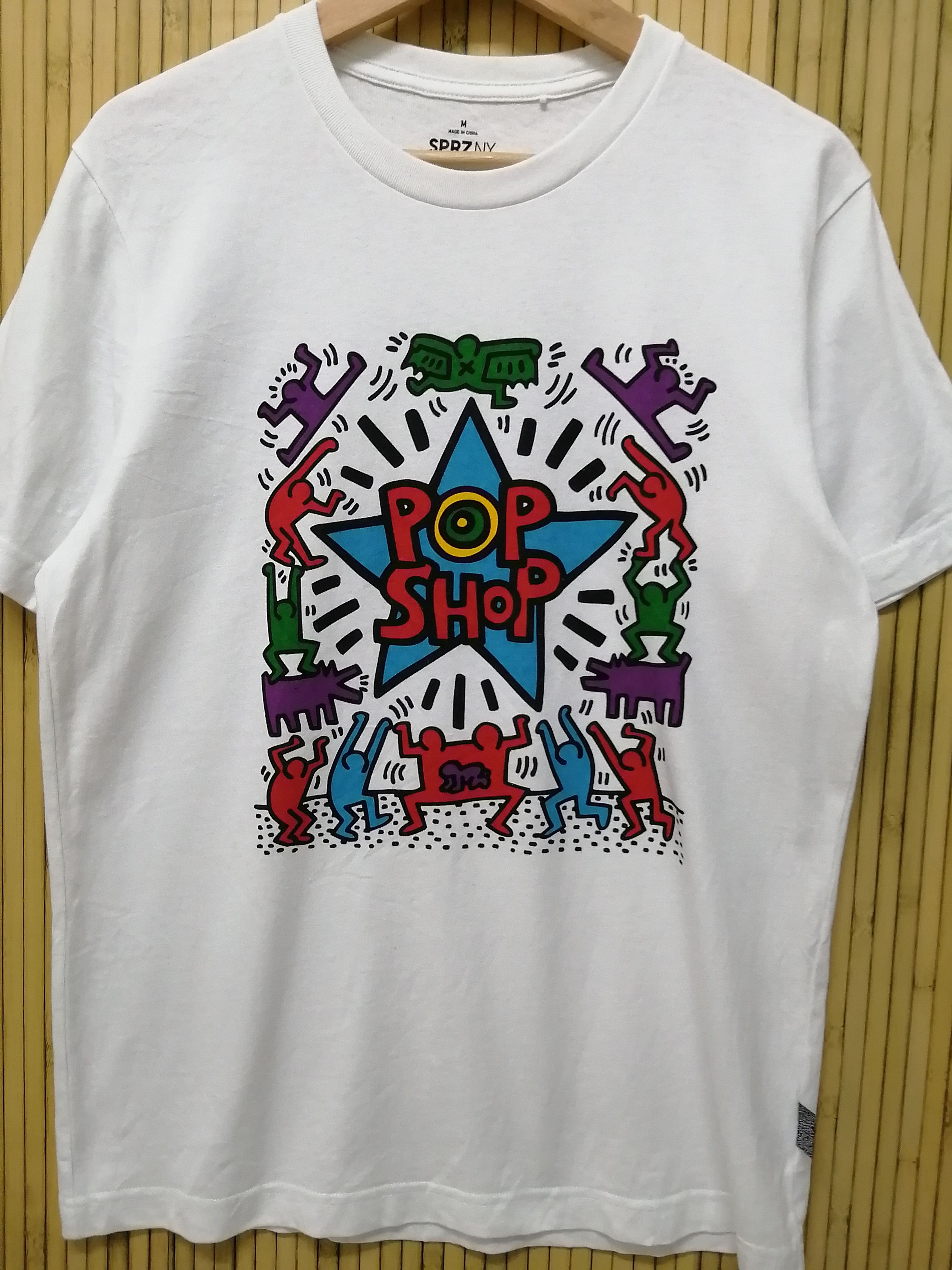 Keith Haring KEITH HARING Pop Shop T shirt Size US M / EU 48-50 / 2 - 5 Thumbnail