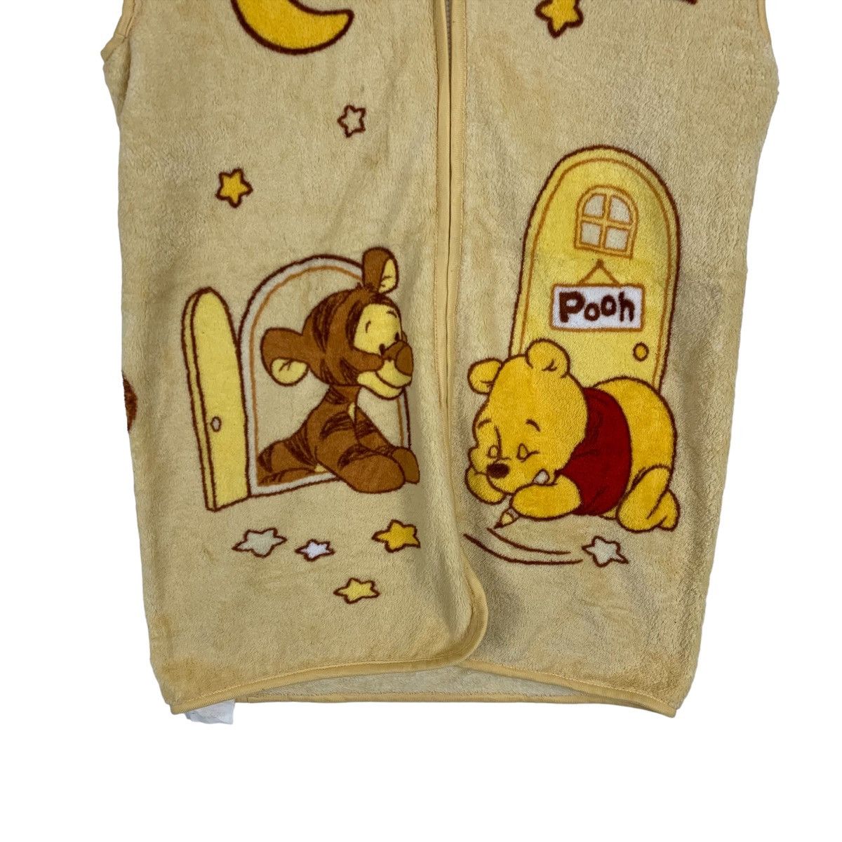 Cartoon Network × Disney × Vintage Winnie The Pooh & Tigger Disney Cartoon Fleece Vest Jacket Size M / US 6-8 / IT 42-44 - 8 Thumbnail