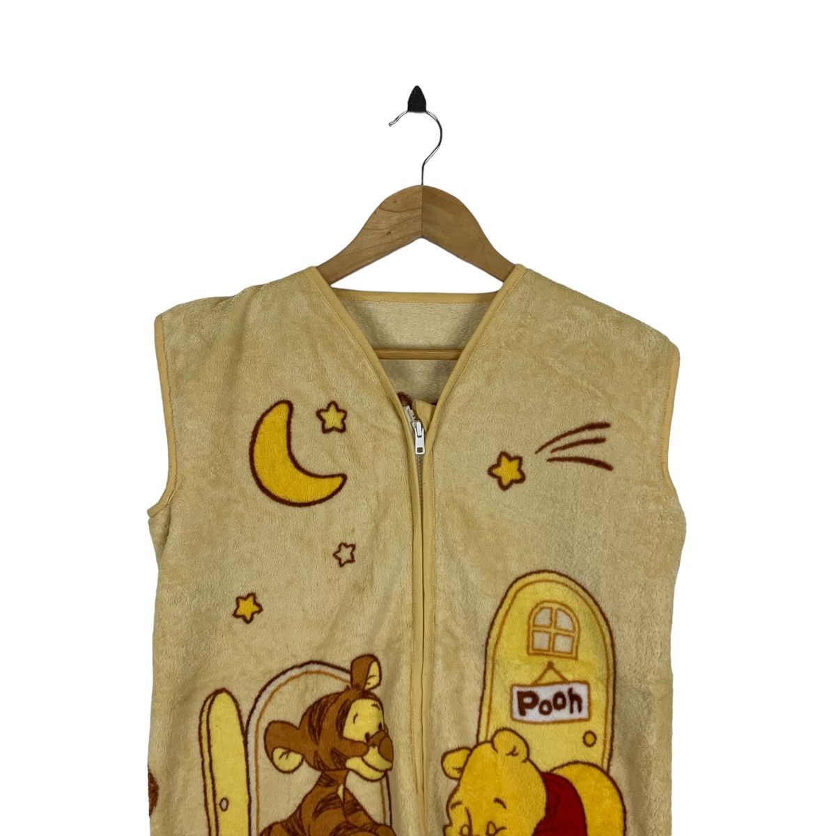Cartoon Network × Disney × Vintage Winnie The Pooh & Tigger Disney Cartoon Fleece Vest Jacket Size M / US 6-8 / IT 42-44 - 5 Thumbnail
