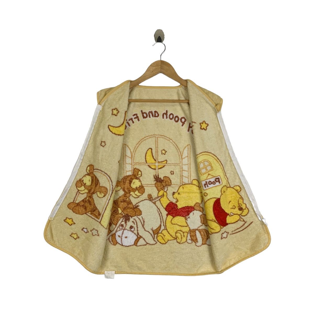 Cartoon Network × Disney × Vintage Winnie The Pooh & Tigger Disney Cartoon Fleece Vest Jacket Size M / US 6-8 / IT 42-44 - 3 Thumbnail