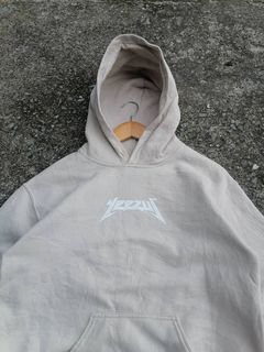 Yeezus hoodie beige hot sale