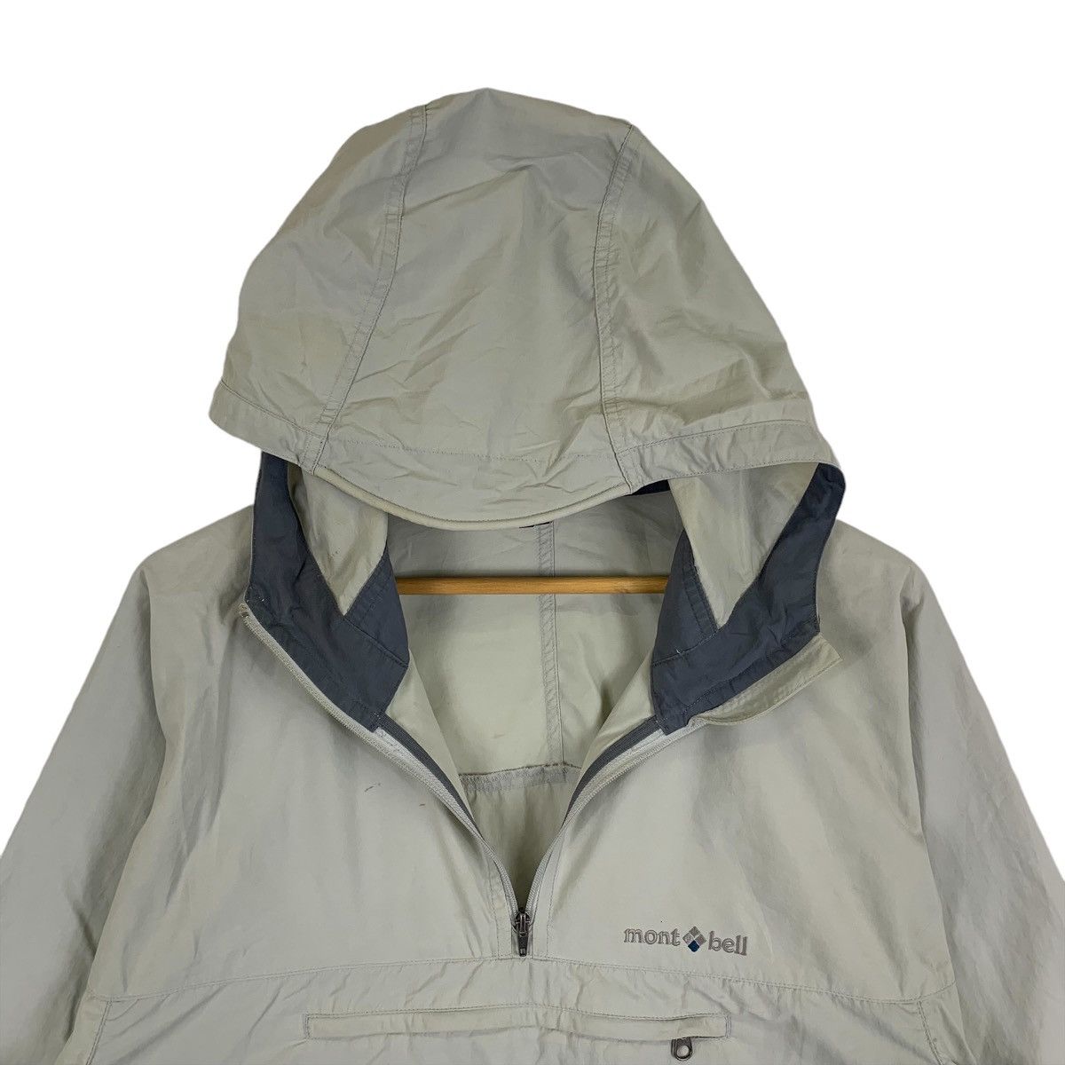 Montbell × Vintage MONTBELL Outdoor Sportswear Kangaroo Pocket Hoodie Jacket Size US XL / EU 56 / 4 - 5 Thumbnail