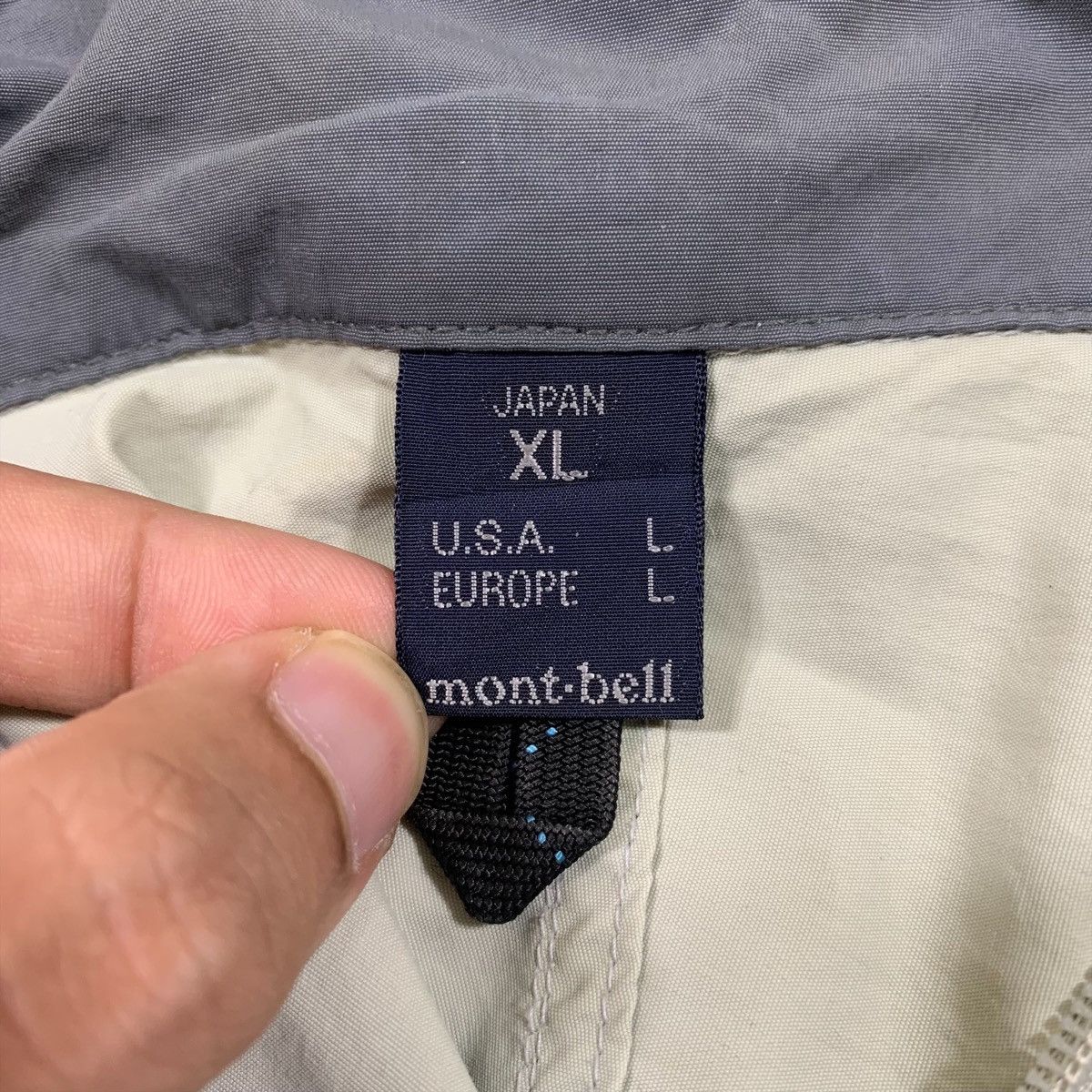 Montbell × Vintage MONTBELL Outdoor Sportswear Kangaroo Pocket Hoodie Jacket Size US XL / EU 56 / 4 - 6 Thumbnail