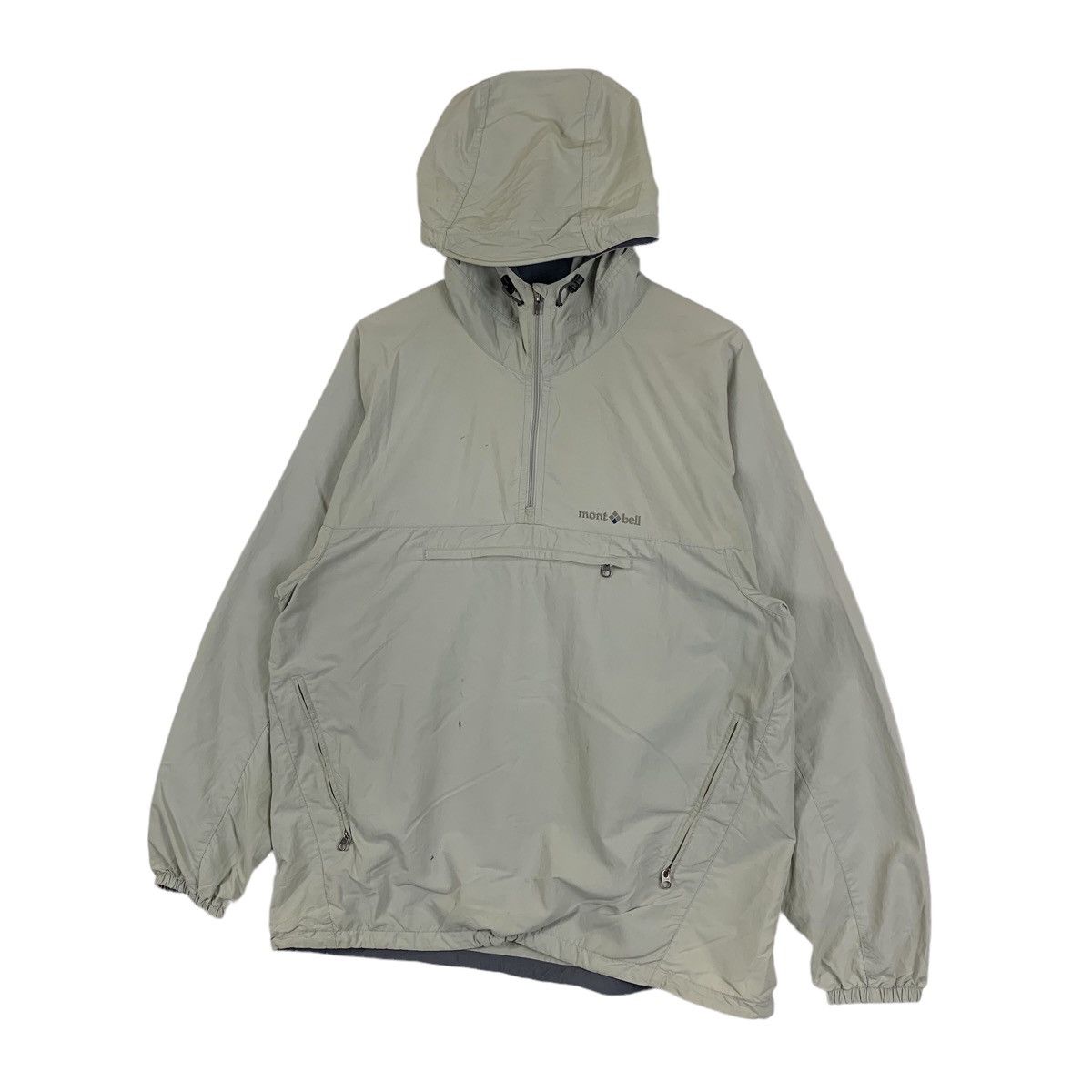 Montbell × Vintage MONTBELL Outdoor Sportswear Kangaroo Pocket Hoodie Jacket Size US XL / EU 56 / 4 - 3 Thumbnail