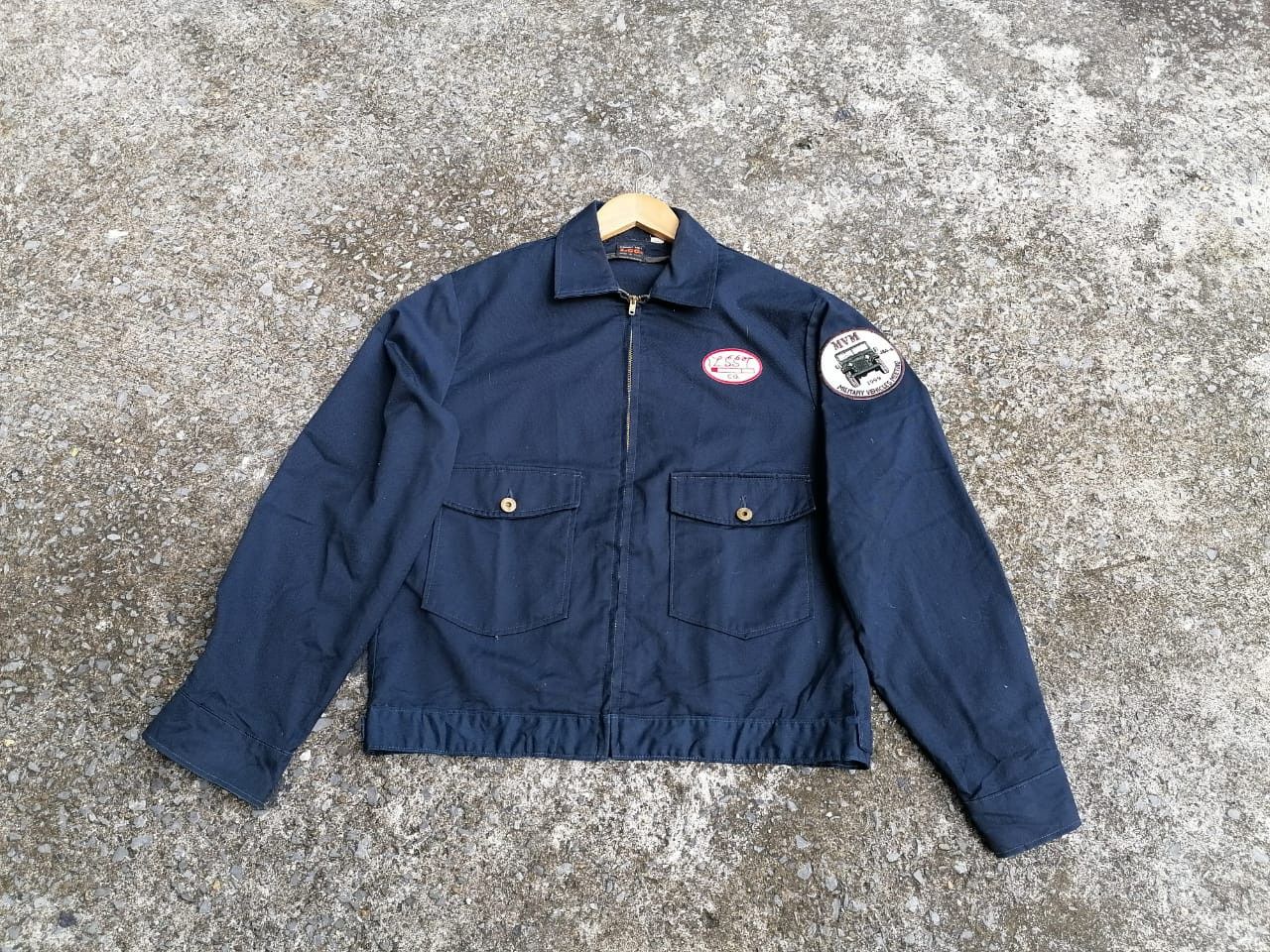 Lee × Vintage Vintage Lee Tomboy Photo Studio Workwear / Zipper Jacket Size US M / EU 48-50 / 2 - 3 Thumbnail