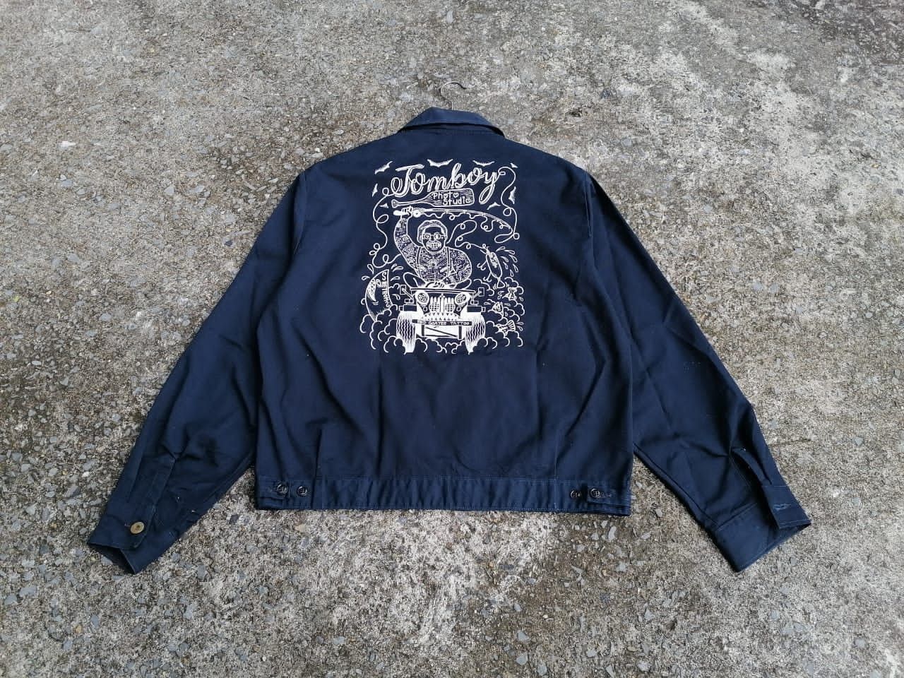 Lee × Vintage Vintage Lee Tomboy Photo Studio Workwear / Zipper Jacket Size US M / EU 48-50 / 2 - 1 Thumbnail