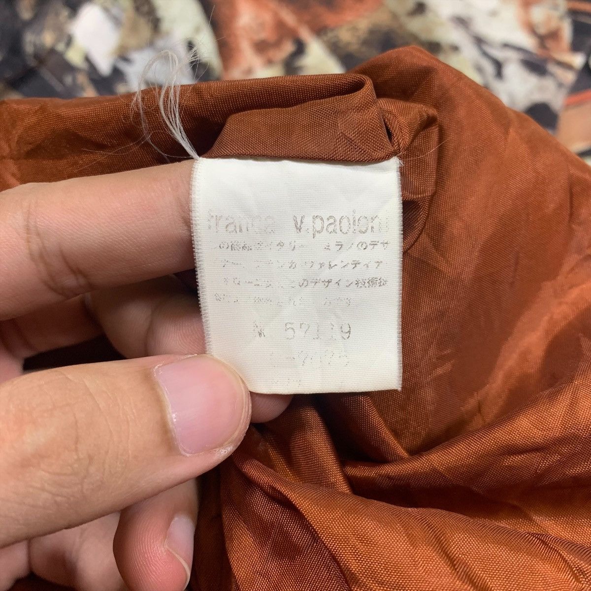 Vintage Franco V.Paoloni Milano Italy Design Bomber Jacket Size XL / US 12-14 / IT 48-50 - 7 Thumbnail