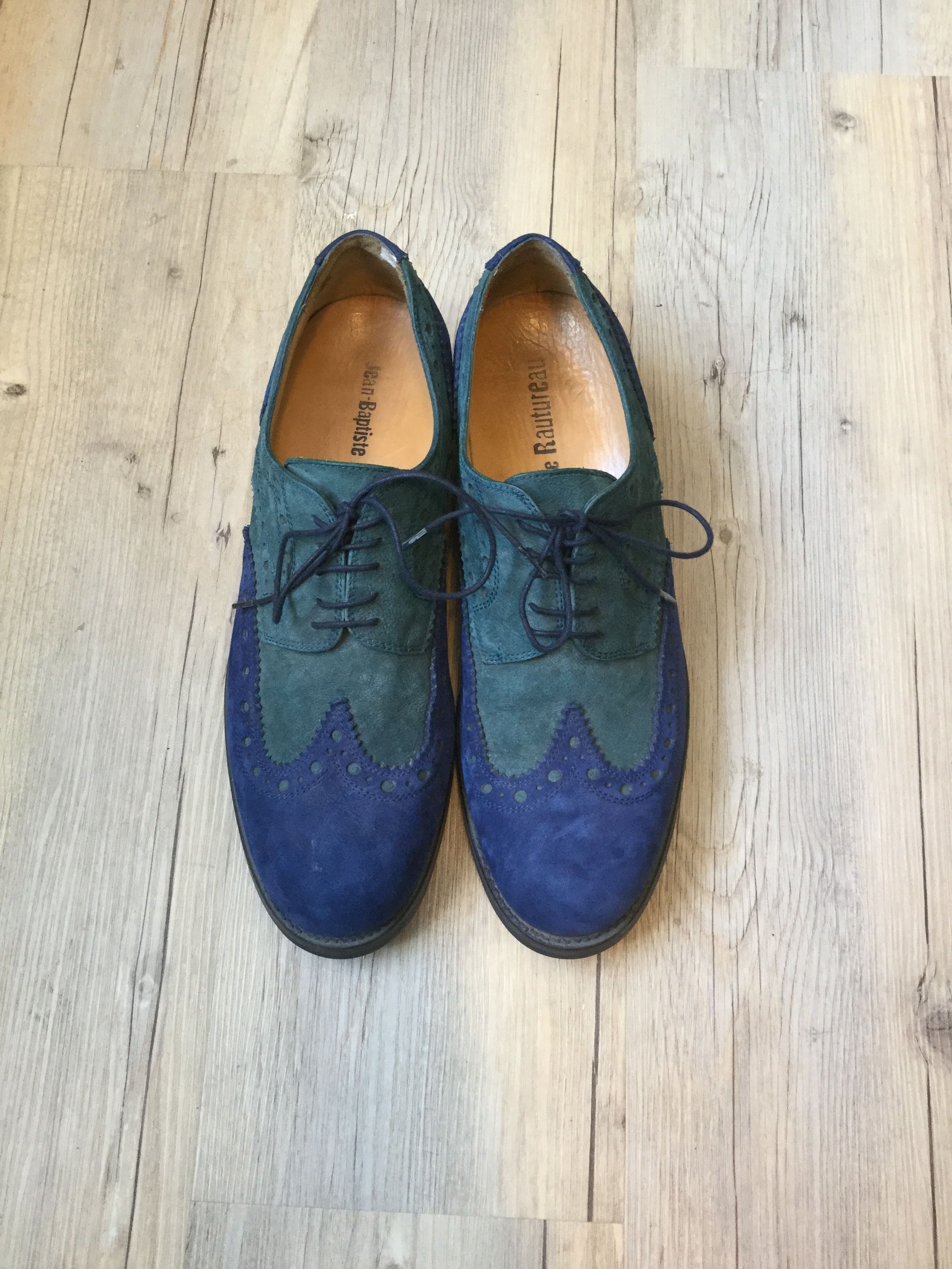 Jean Baptiste Rautureau Two color brogues.Like Saint Laurent or Dior Size US 9 / EU 42 - 3 Thumbnail