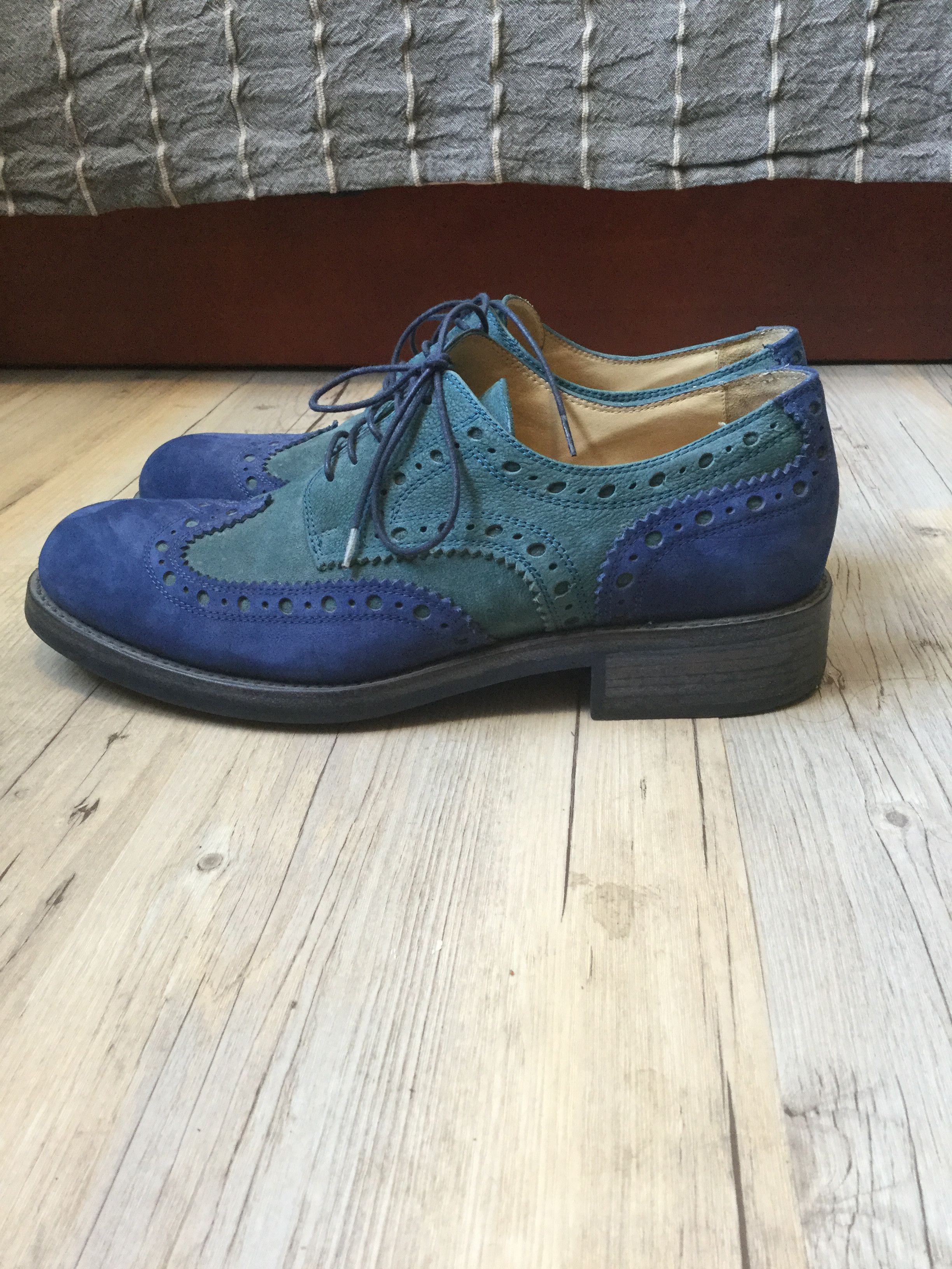 Jean Baptiste Rautureau Two color brogues.Like Saint Laurent or Dior Size US 9 / EU 42 - 2 Thumbnail