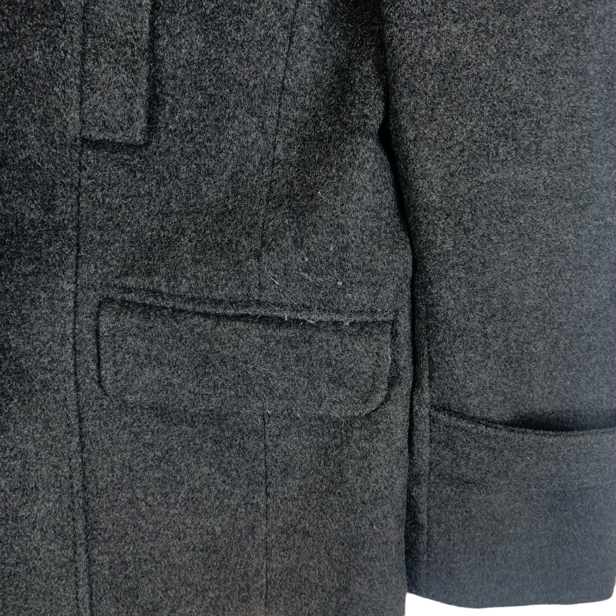 Max Mara × Vintage MAX & CO Max Mara Italian Design Wool Hoodie Peacoats Jacket Size M / US 6-8 / IT 42-44 - 9 Thumbnail