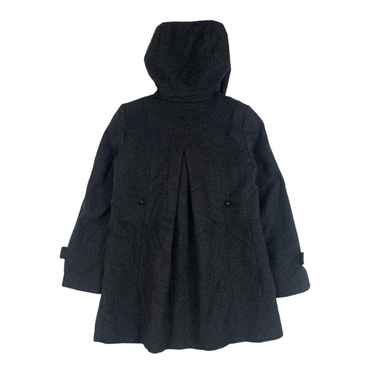 Max Mara × Vintage MAX & CO Max Mara Italian Design Wool Hoodie Peacoats Jacket Size M / US 6-8 / IT 42-44 - 2 Thumbnail