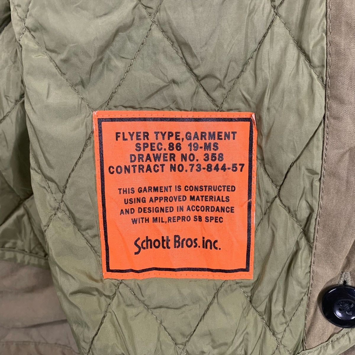 Schott × Vintage SCHOTT NYC Army Design Hoodie Parkas Long Coats Jacket Size US M / EU 48-50 / 2 - 7 Thumbnail