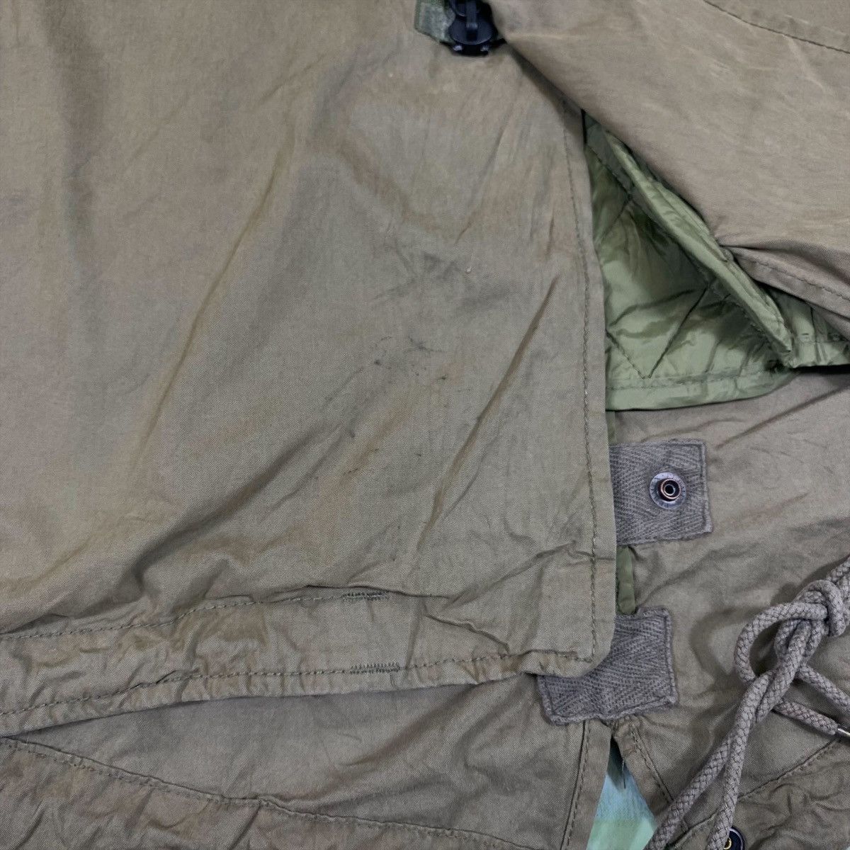 Schott × Vintage SCHOTT NYC Army Design Hoodie Parkas Long Coats Jacket Size US M / EU 48-50 / 2 - 9 Thumbnail