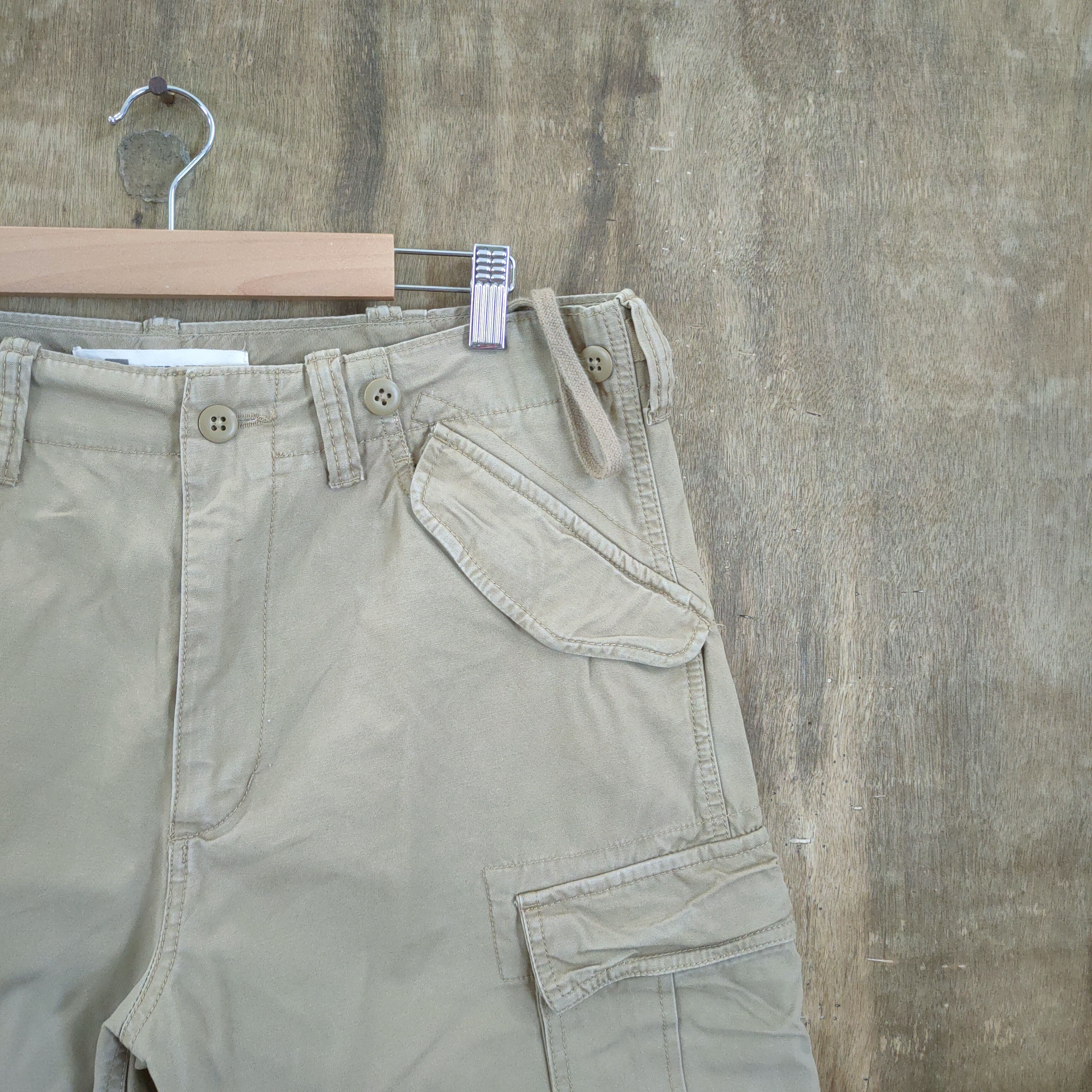 Japanese Brand GAP BAGGY BONDAGE CARGO PANTS Size US 33 - 9 Thumbnail