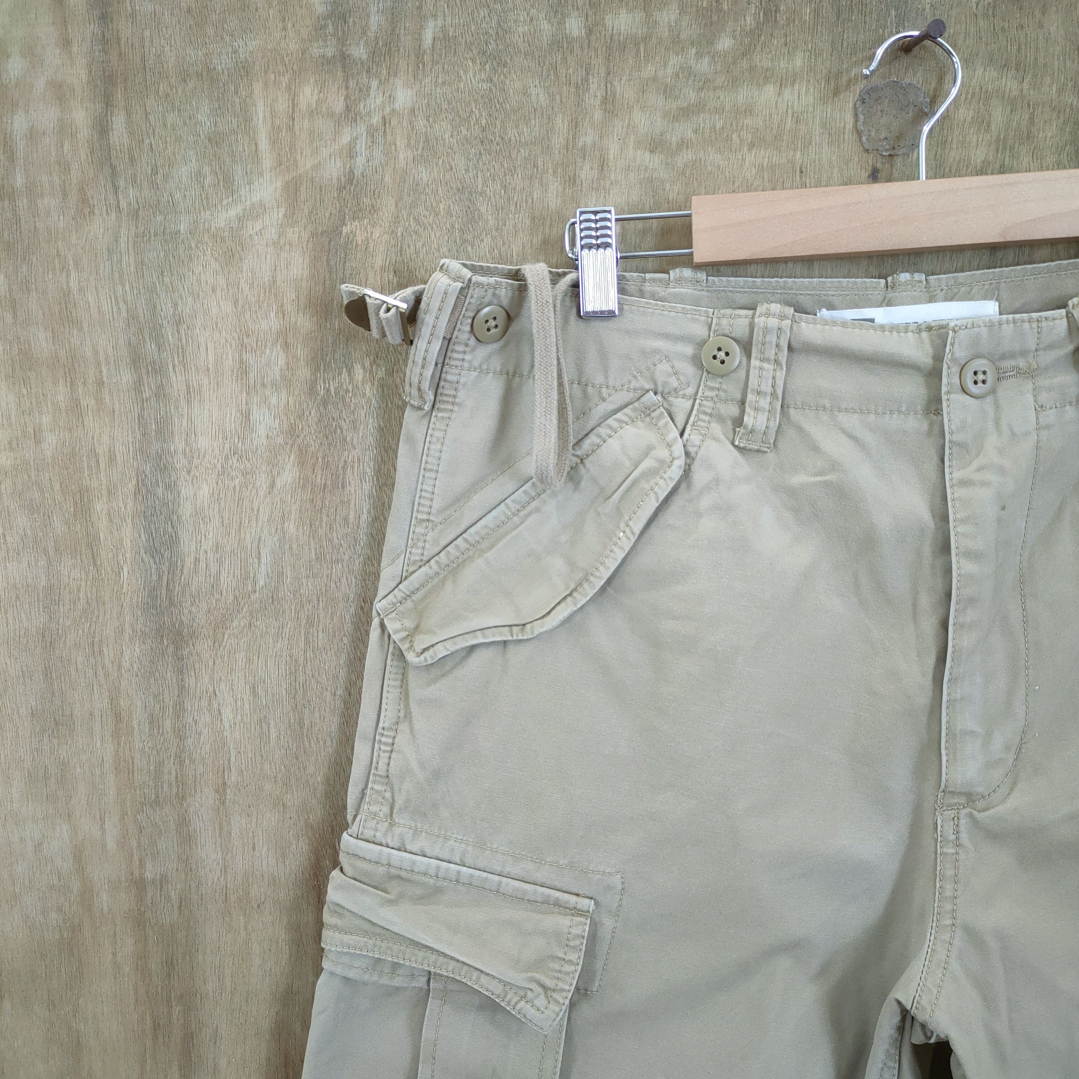 Japanese Brand GAP BAGGY BONDAGE CARGO PANTS Size US 33 - 8 Thumbnail
