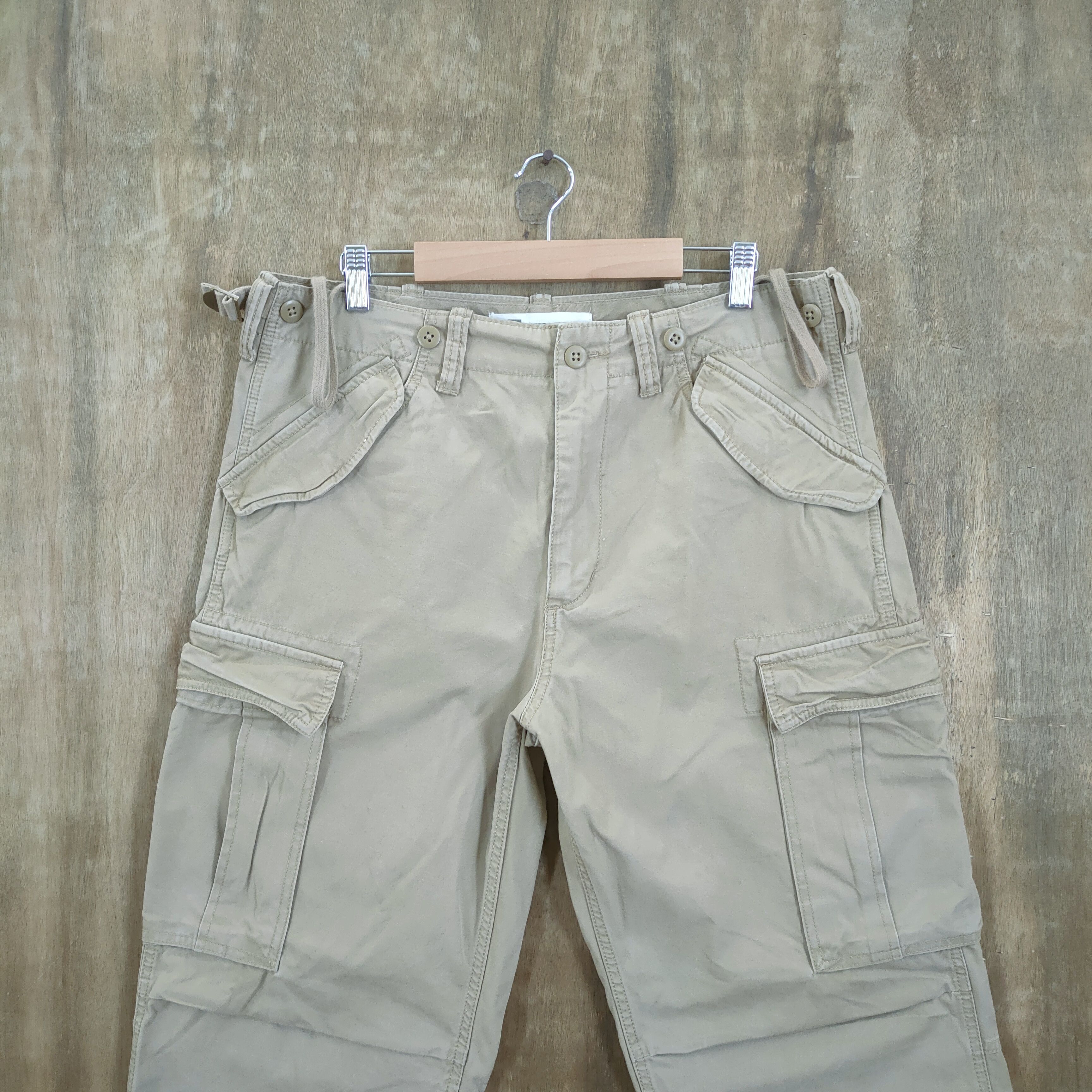 Japanese Brand GAP BAGGY BONDAGE CARGO PANTS Size US 33 - 6 Thumbnail
