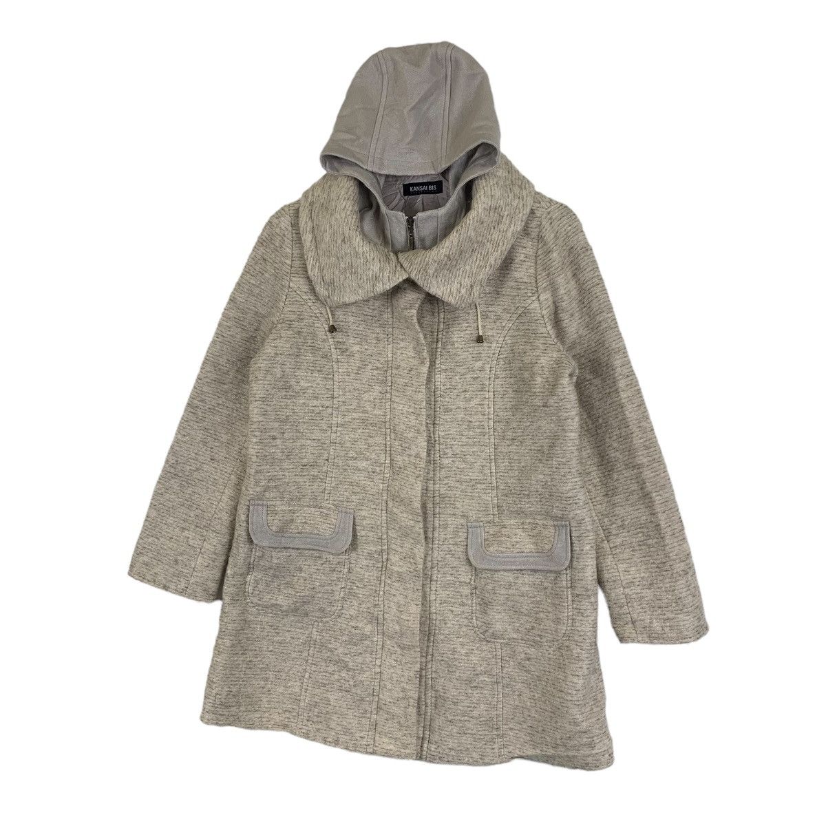 Kansai Yamamoto Kansai Bis Collection KANSAI YAMAMOTO Wool Coat Jacket Size US S / EU 44-46 / 1 - 4 Thumbnail