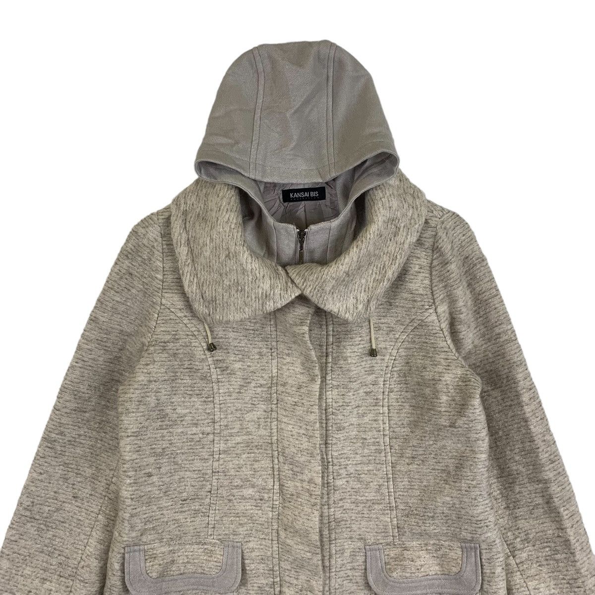 Kansai Yamamoto Kansai Bis Collection KANSAI YAMAMOTO Wool Coat Jacket Size US S / EU 44-46 / 1 - 5 Thumbnail