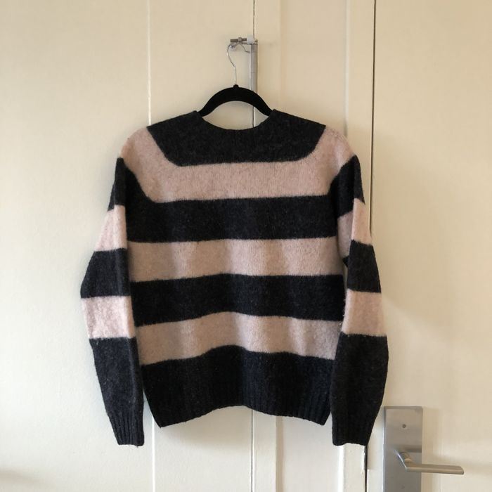 Noah Noah Striped Lambswool Sweater | Grailed