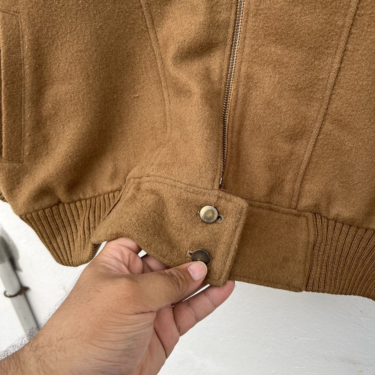 Japanese Brand VINTAGE L-KAMA BOMBER JACKET INSPIRED BY MA-1 ISSEY MIYAKE Size US L / EU 52-54 / 3 - 8 Thumbnail