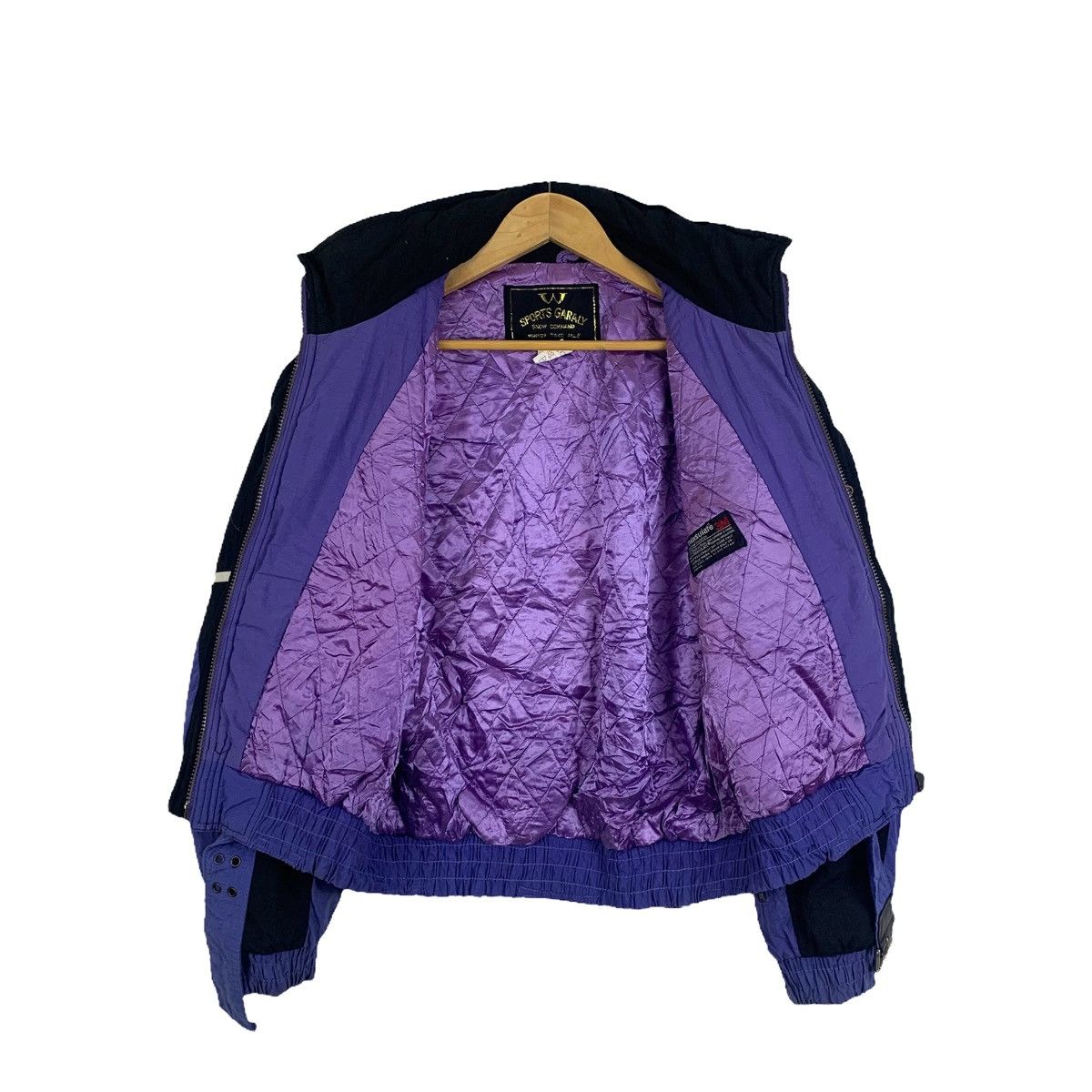 Vintage SPORTS GARALY Snow Ski Team Outdoor Sportswear Bomber Jacket Size M / US 6-8 / IT 42-44 - 3 Thumbnail
