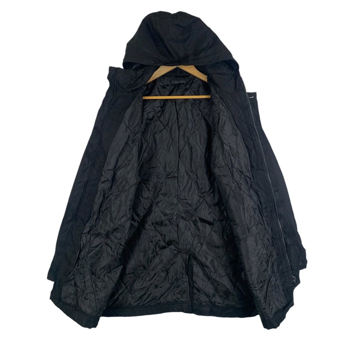 In The Attic × Japanese Brand × Vintage Vintage IN THE ATTIC Japanese Hoodie Parkas Long Coat Jacket Size US M / EU 48-50 / 2 - 3 Thumbnail